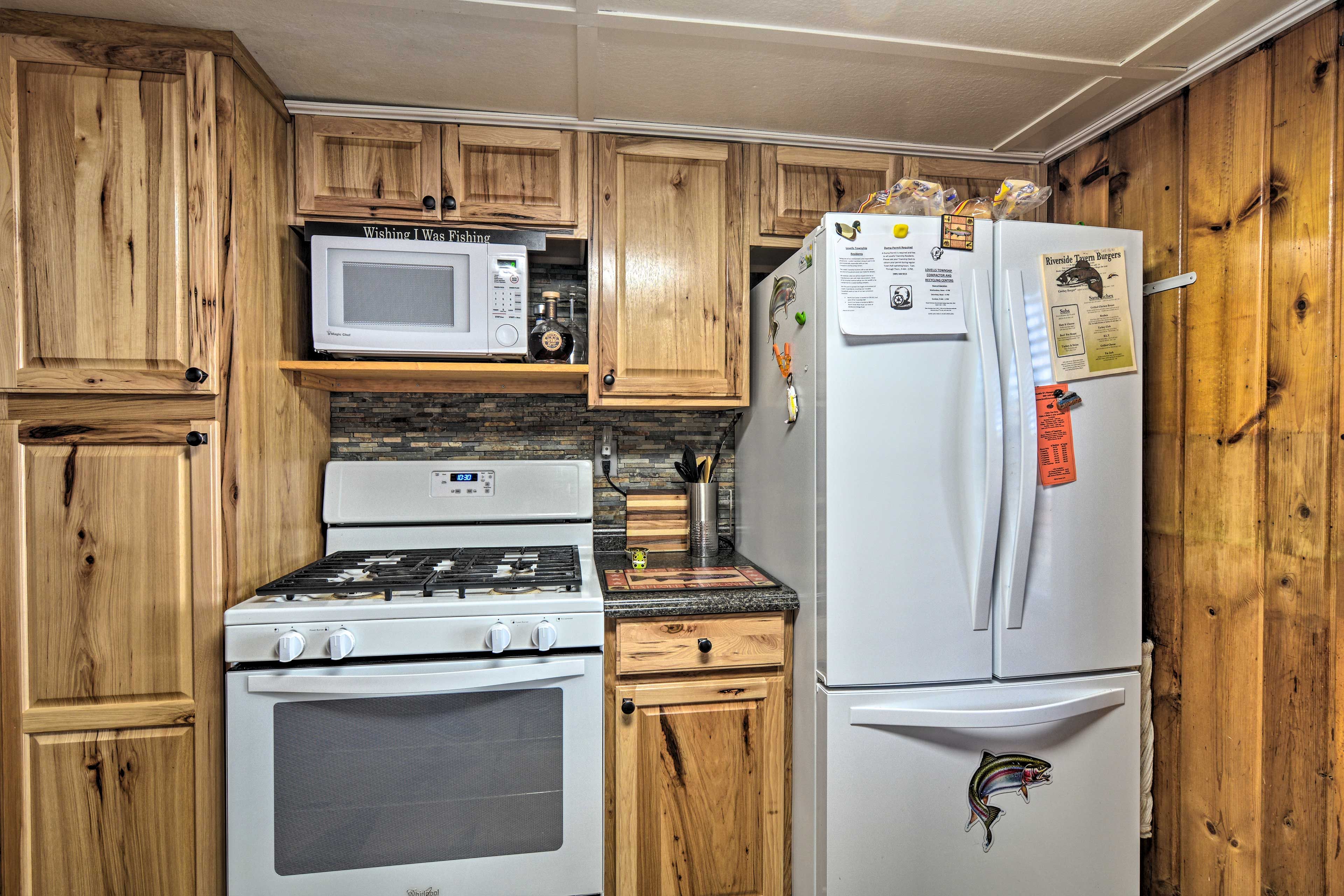 Well-Equipped Kitchen