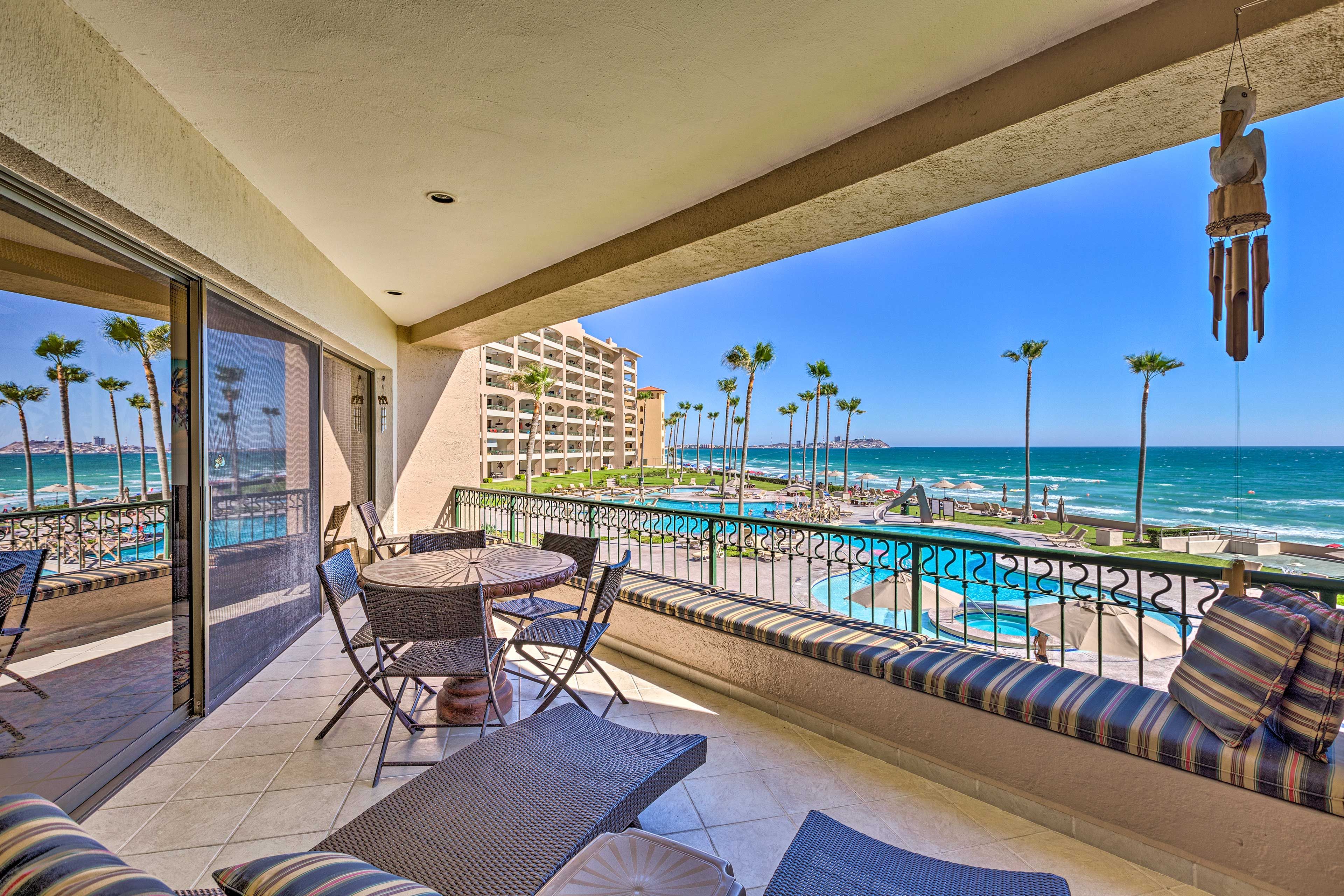 Puerto Penasco Vacation Rental | 2BR | 2BA | 1,200 Sq Ft