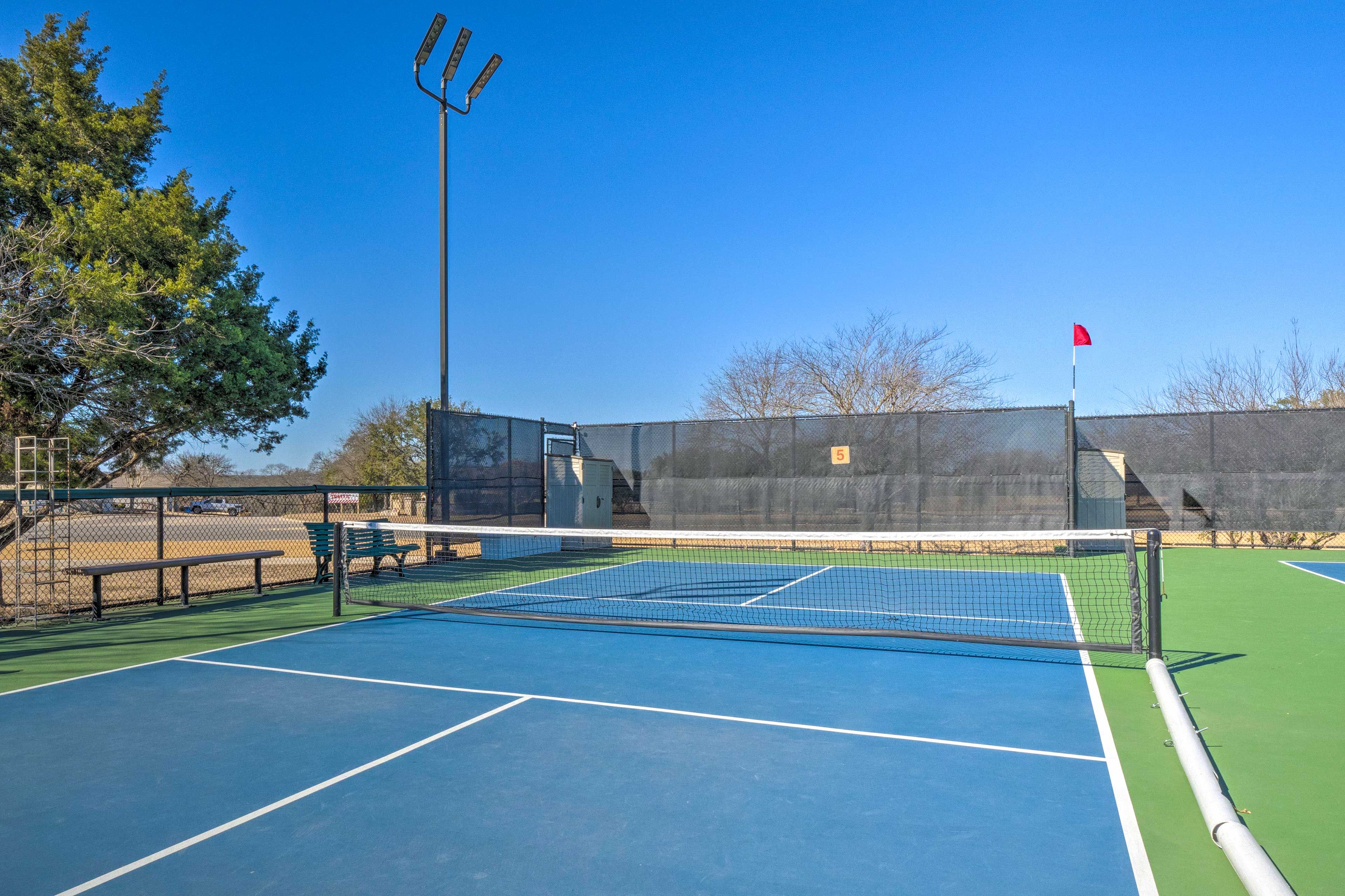 Sun City Texas Community Tennis Court