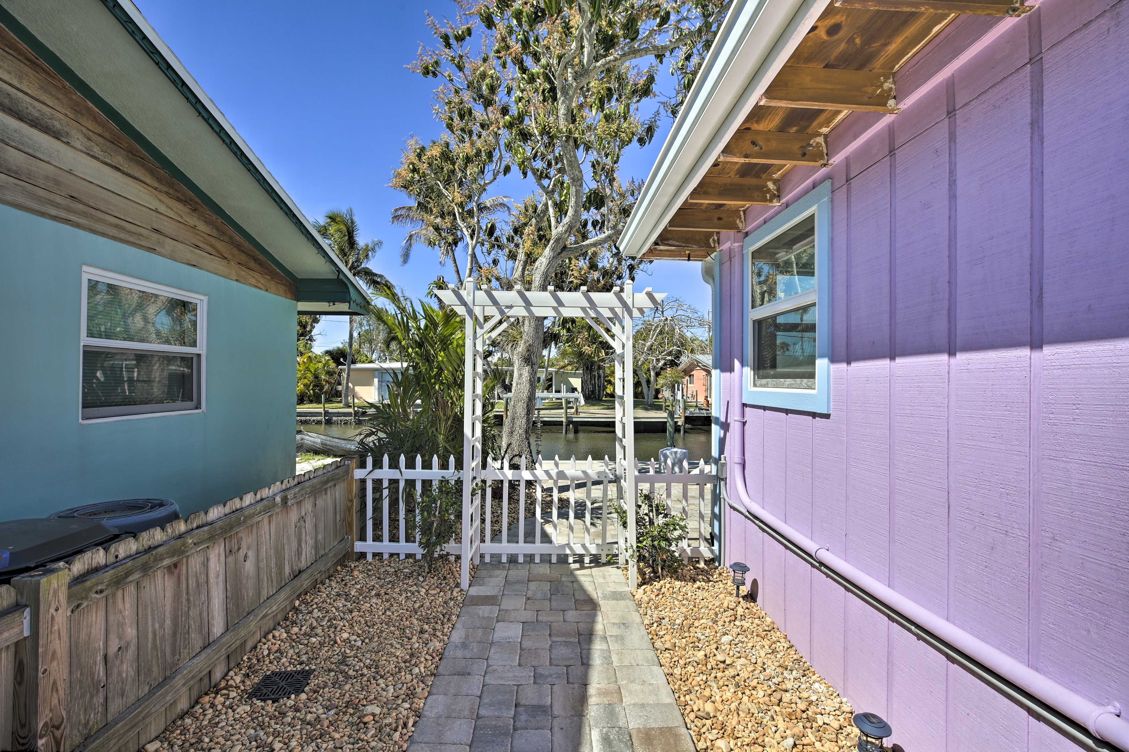 Gated Private Entrance