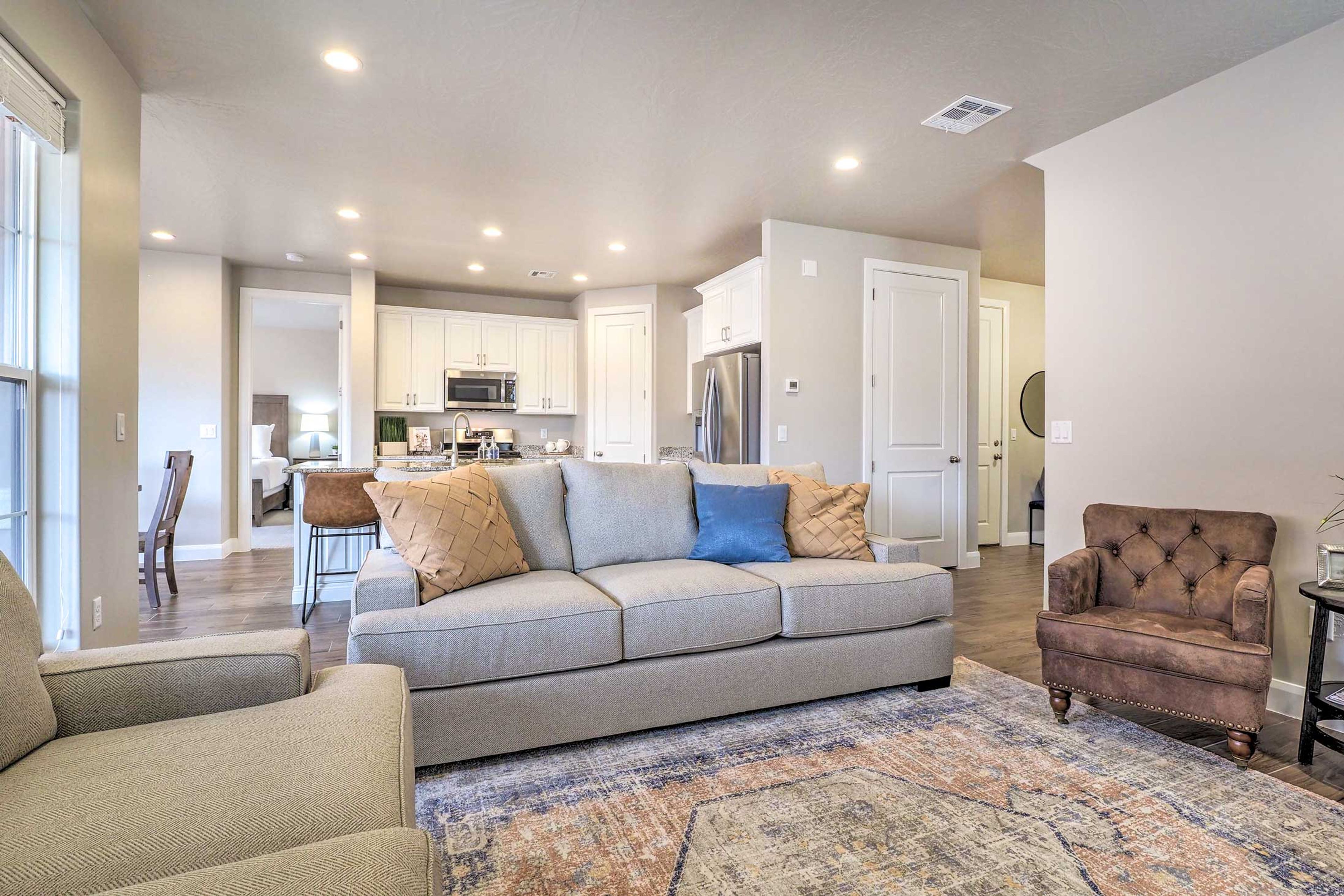 Living Room | Air Conditioning and Central Heating