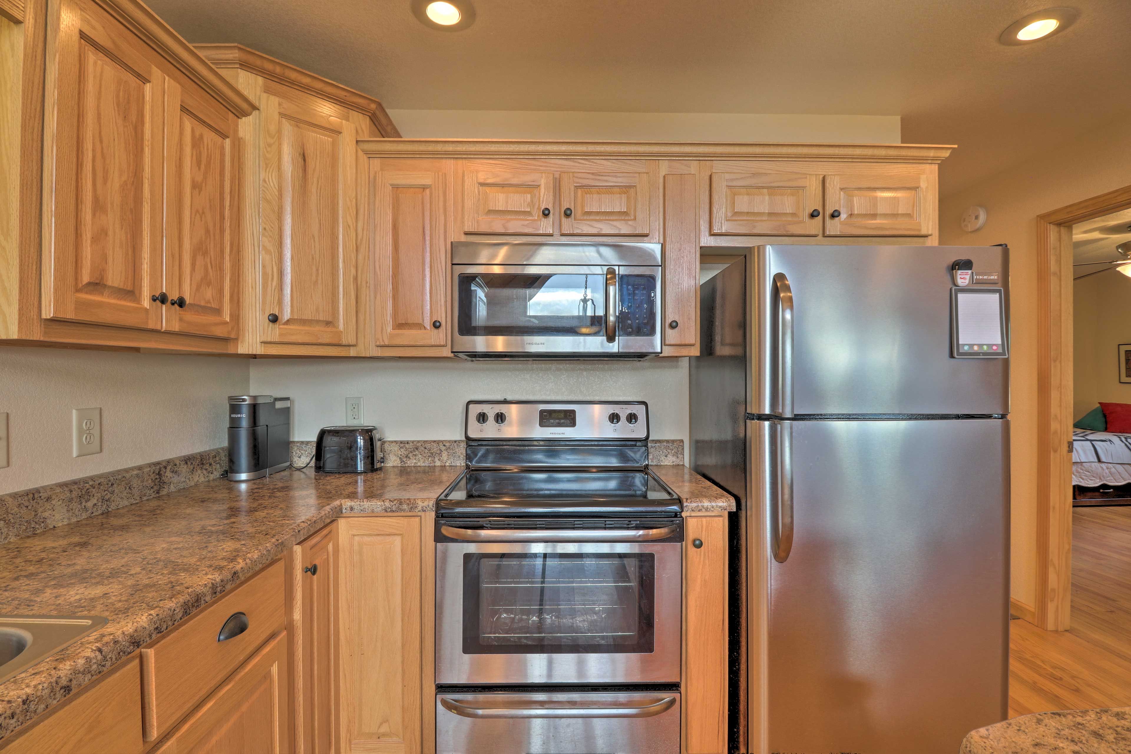 Fully Equipped Kitchen | Instant Coffee Maker