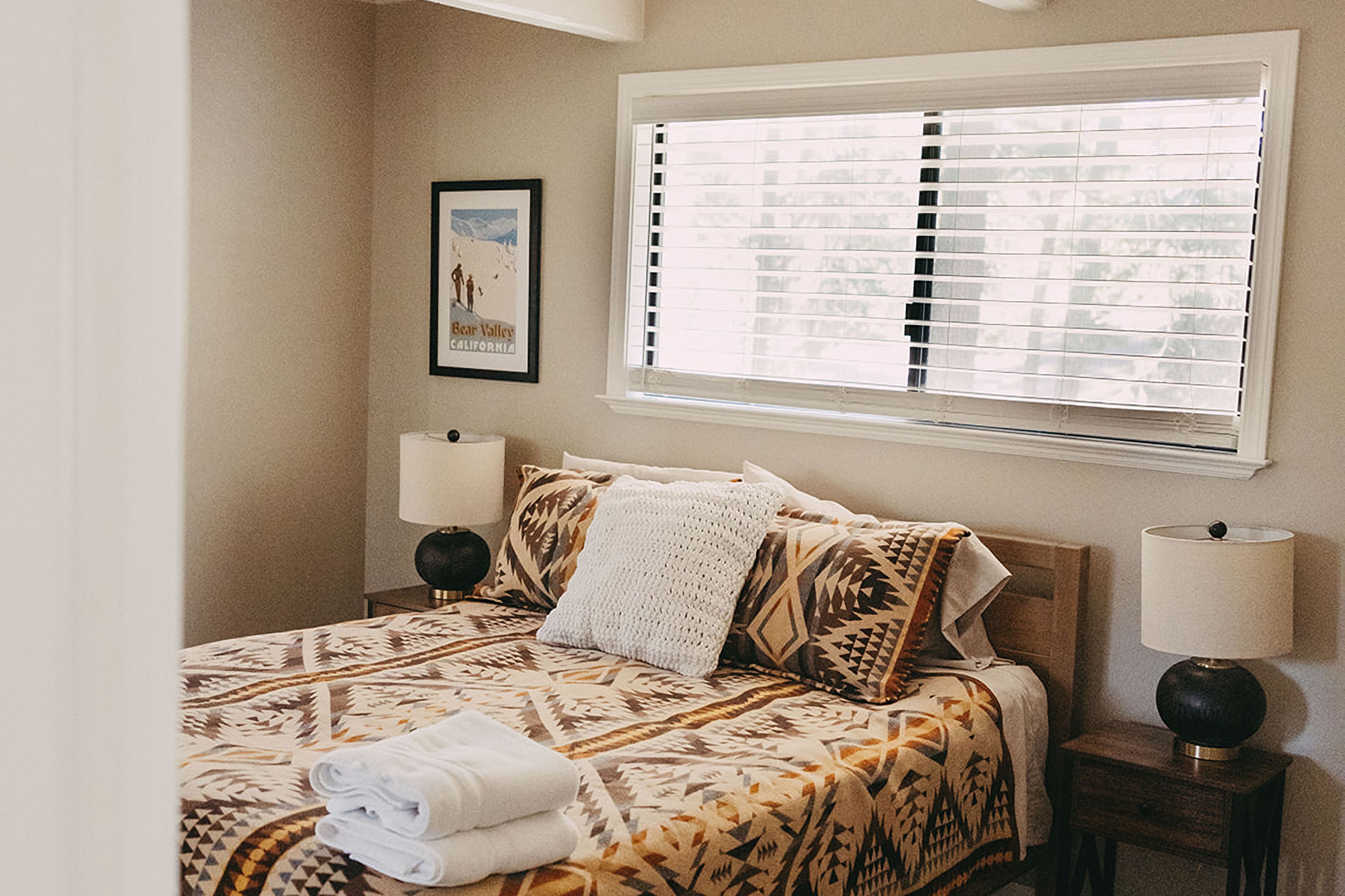 Bedroom 2 | Queen Bed | 1st Floor | Deck Access