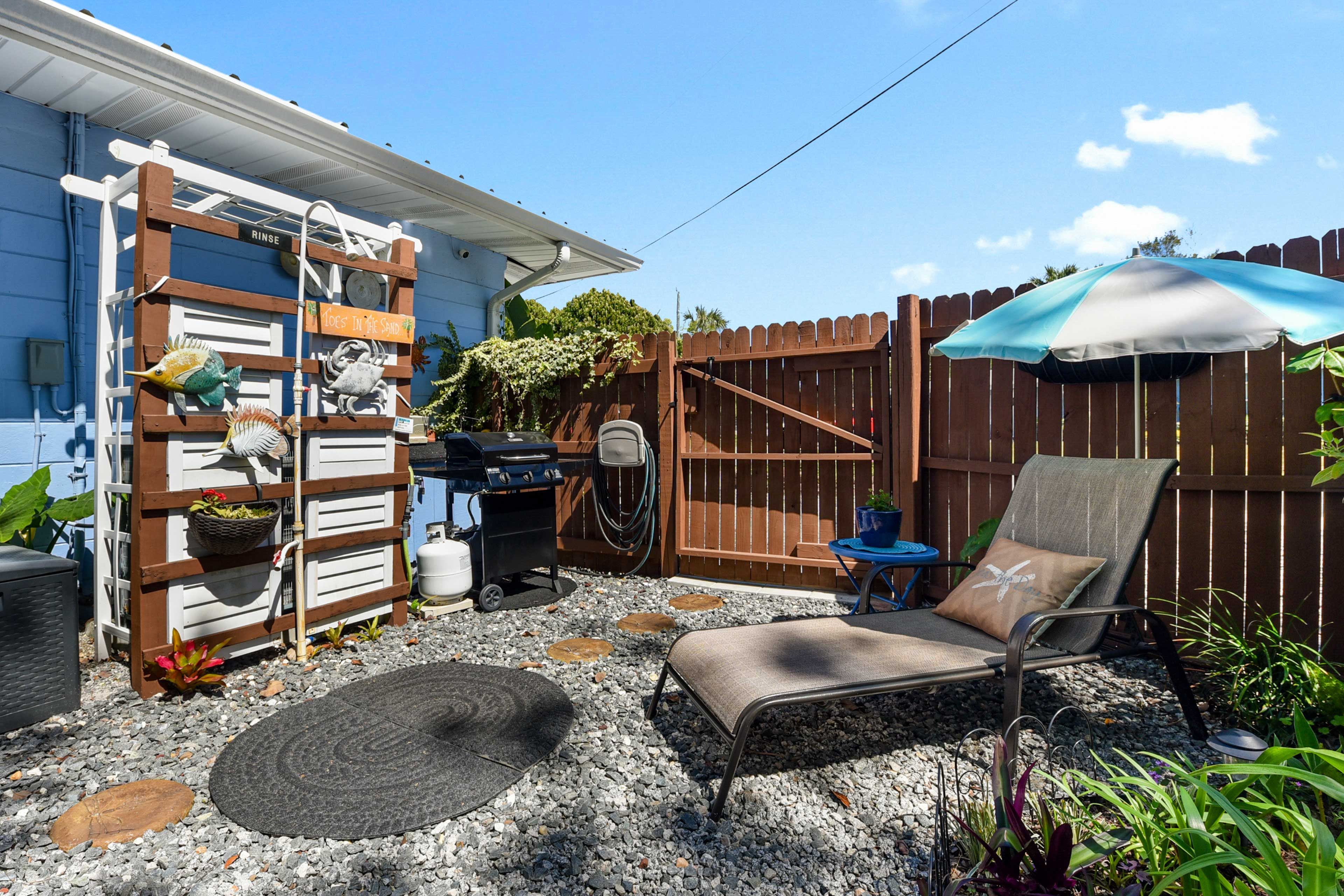 Private Backyard