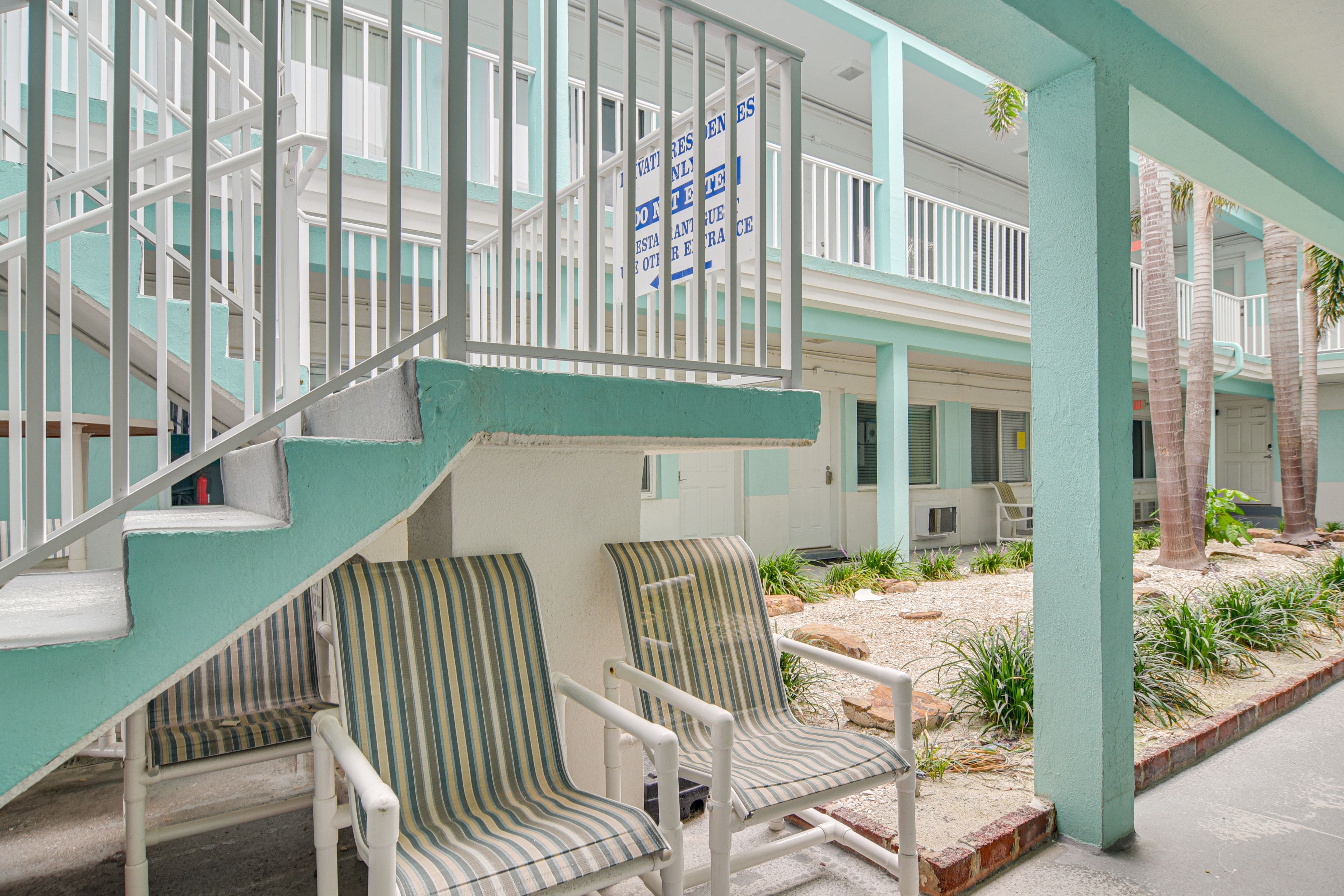 Studio Exterior | Located on the 1st Floor