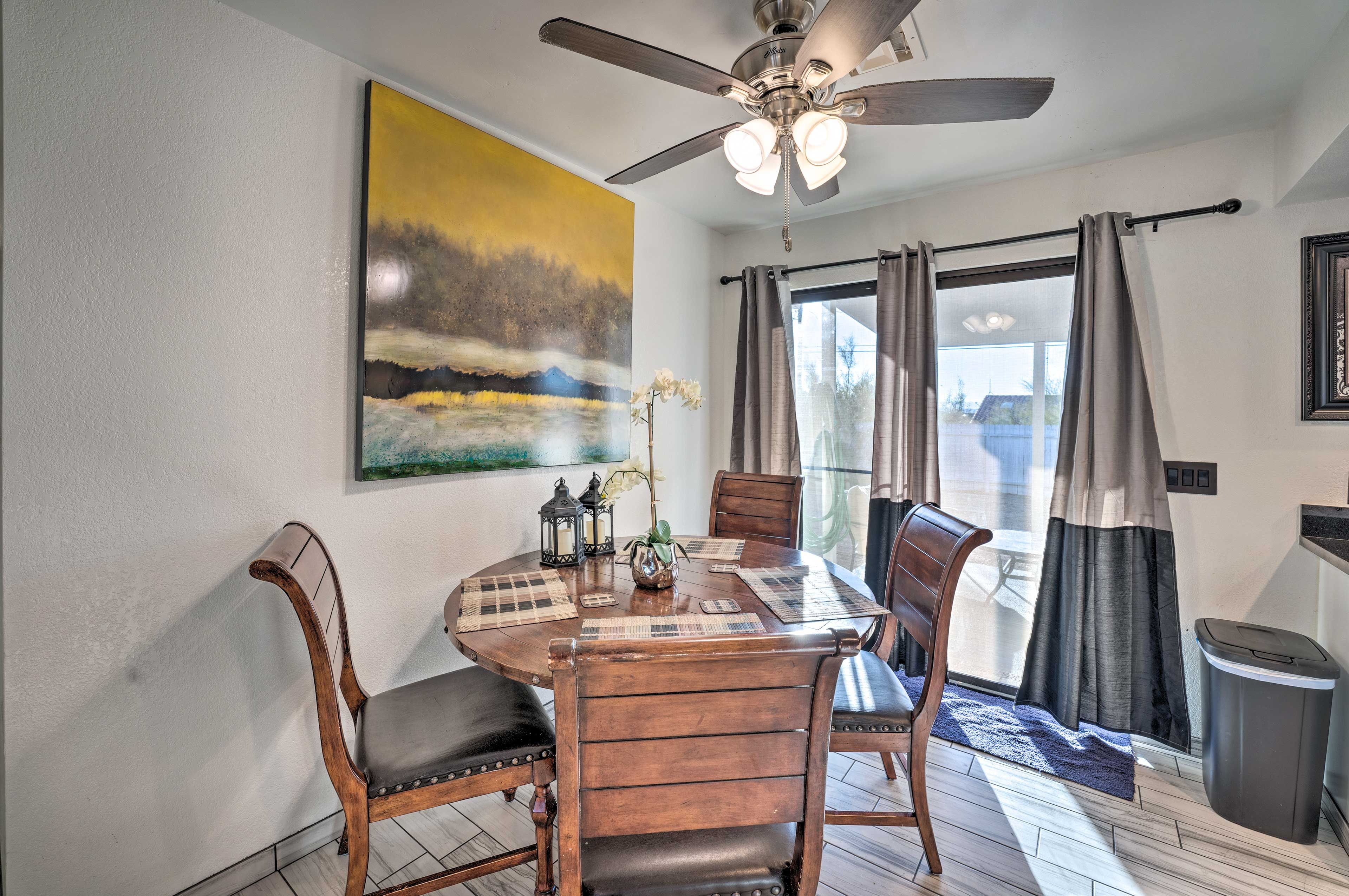 Dining Area | Patio Access