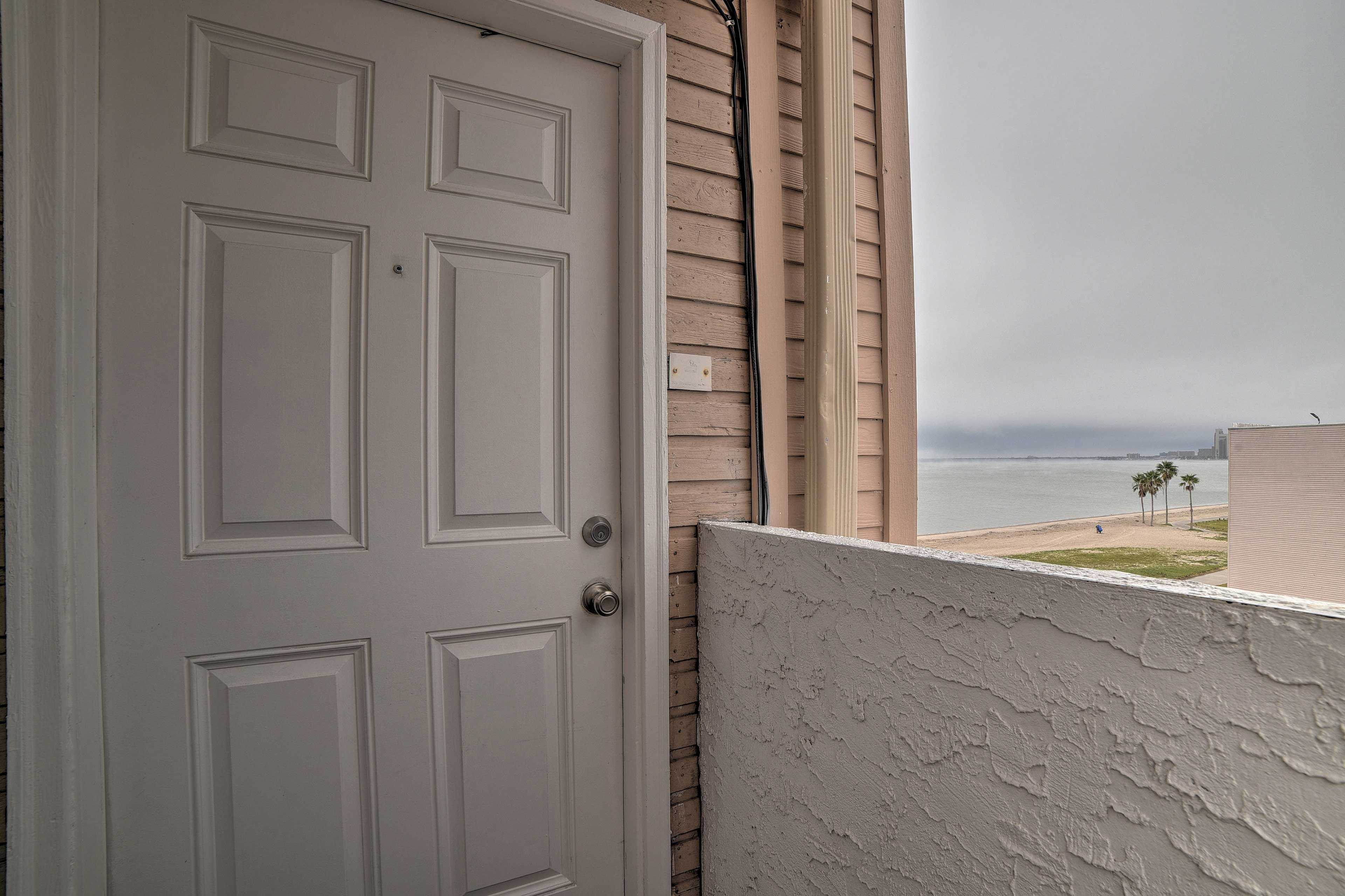 Front Door | 3 Flights of Stairs Required
