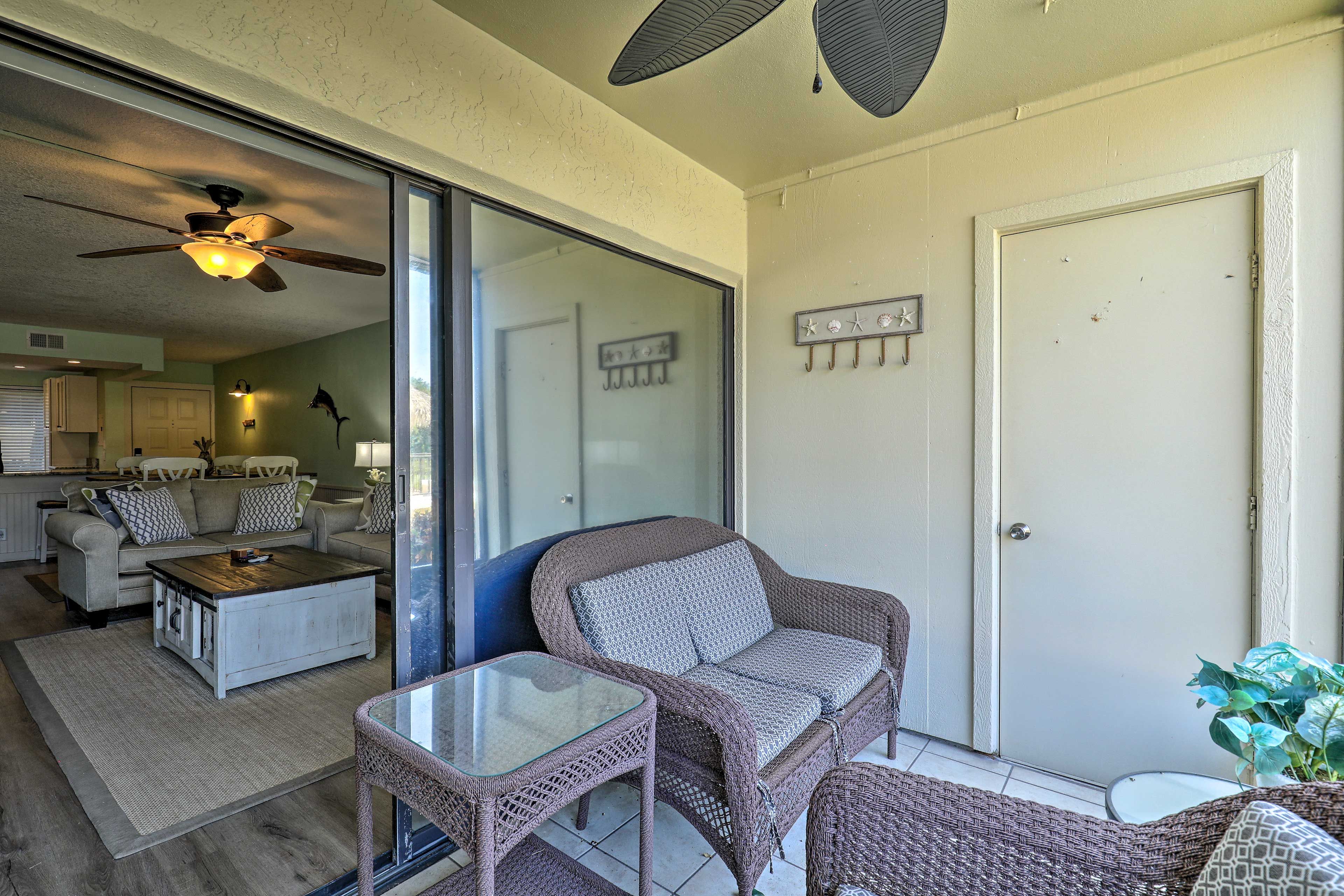 Private Screened-In Porch