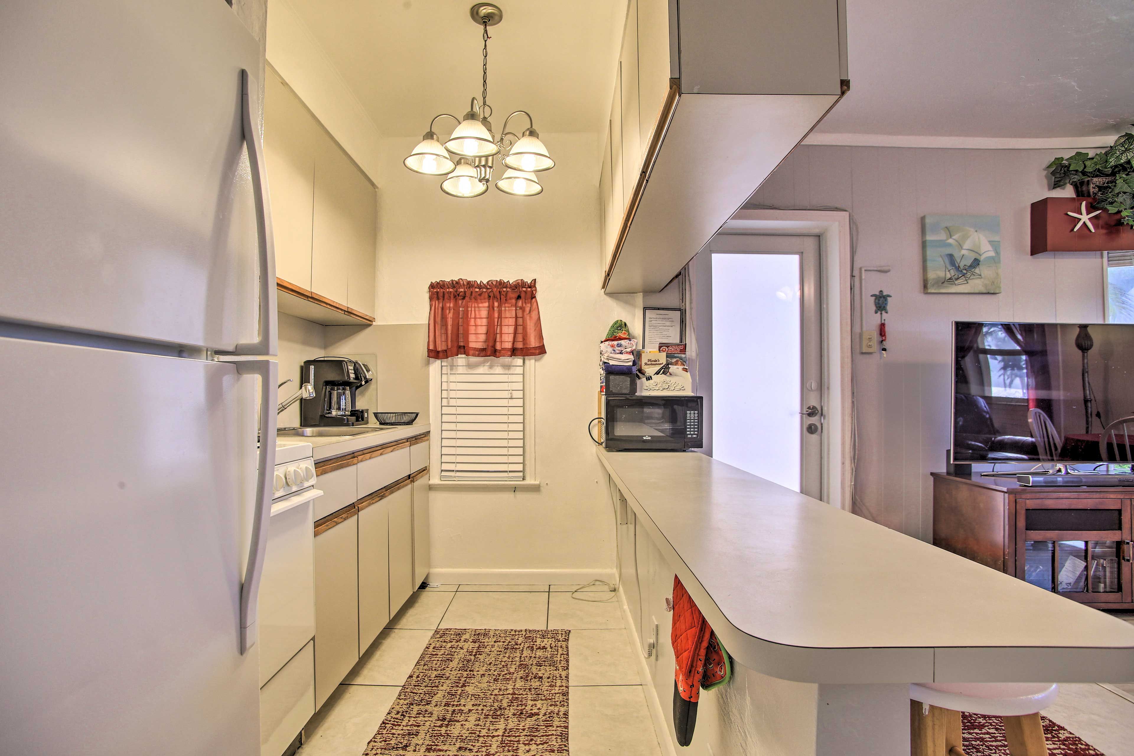 Well-Equipped Kitchen