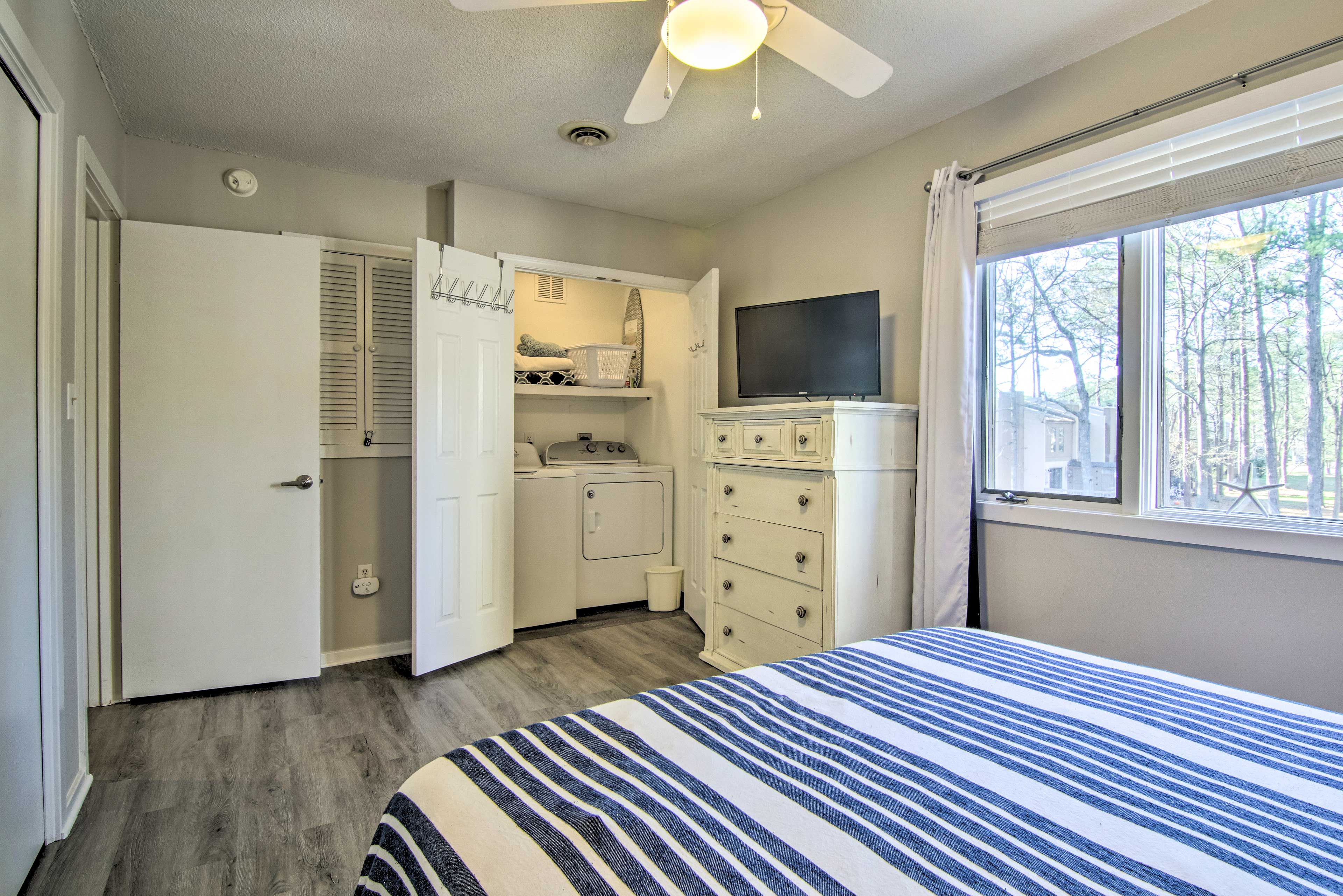 Bedroom 1 | In-Unit Washer and Dryer