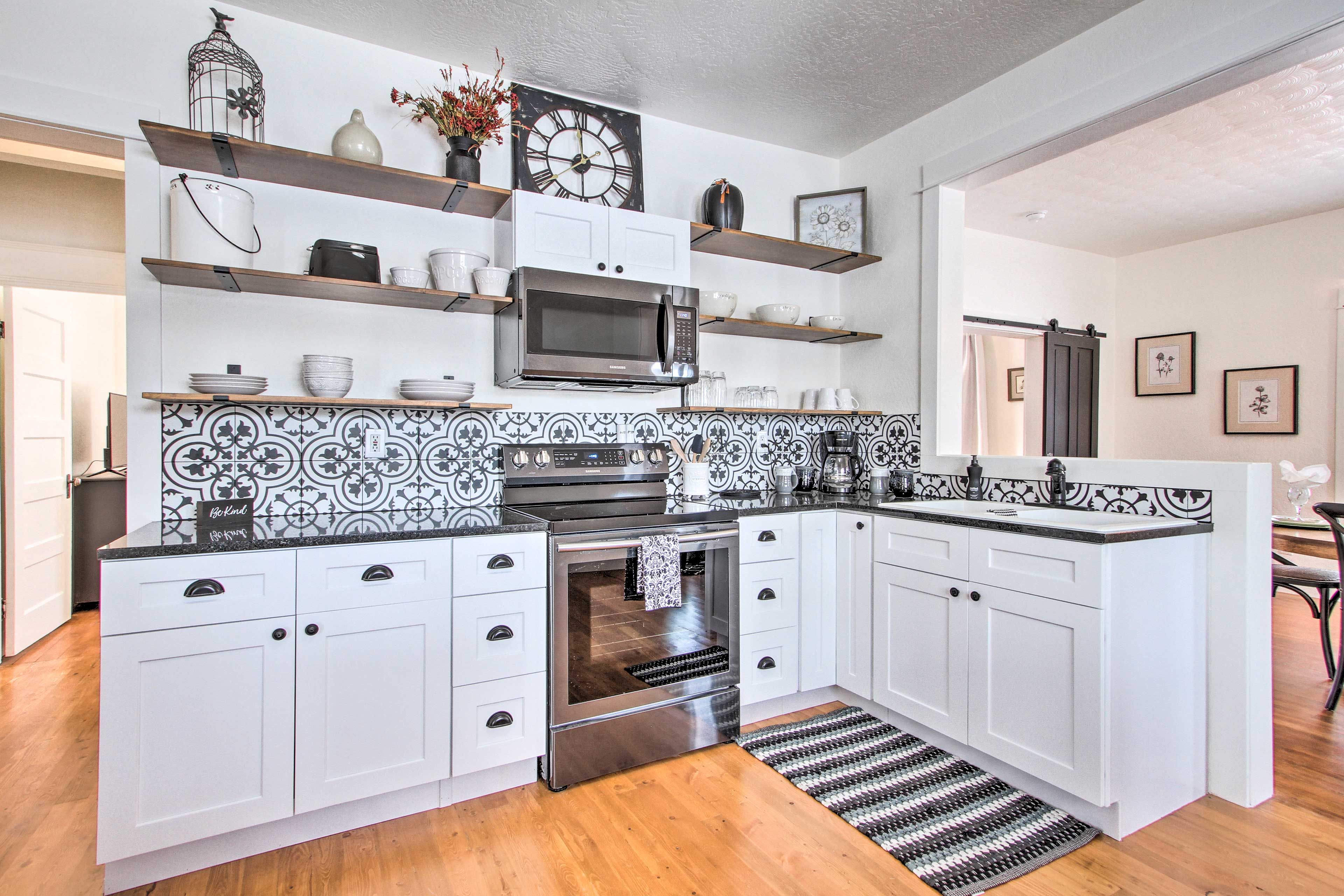 Well-Equipped Kitchen