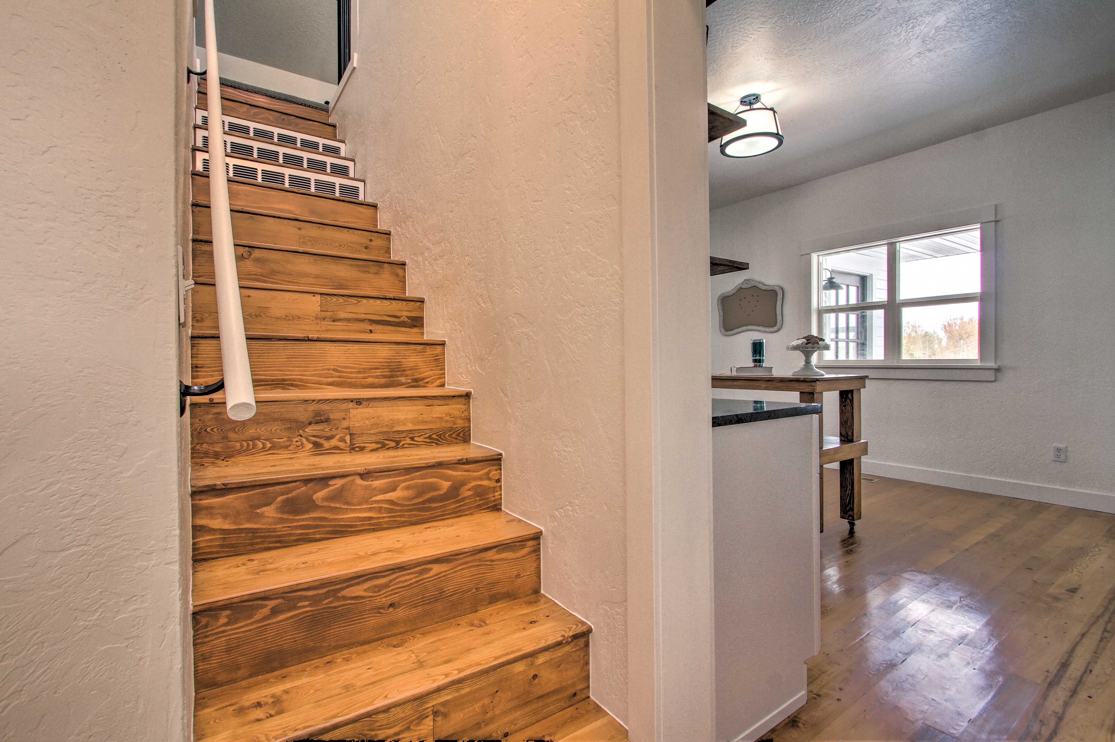 Stairway to Second Floor