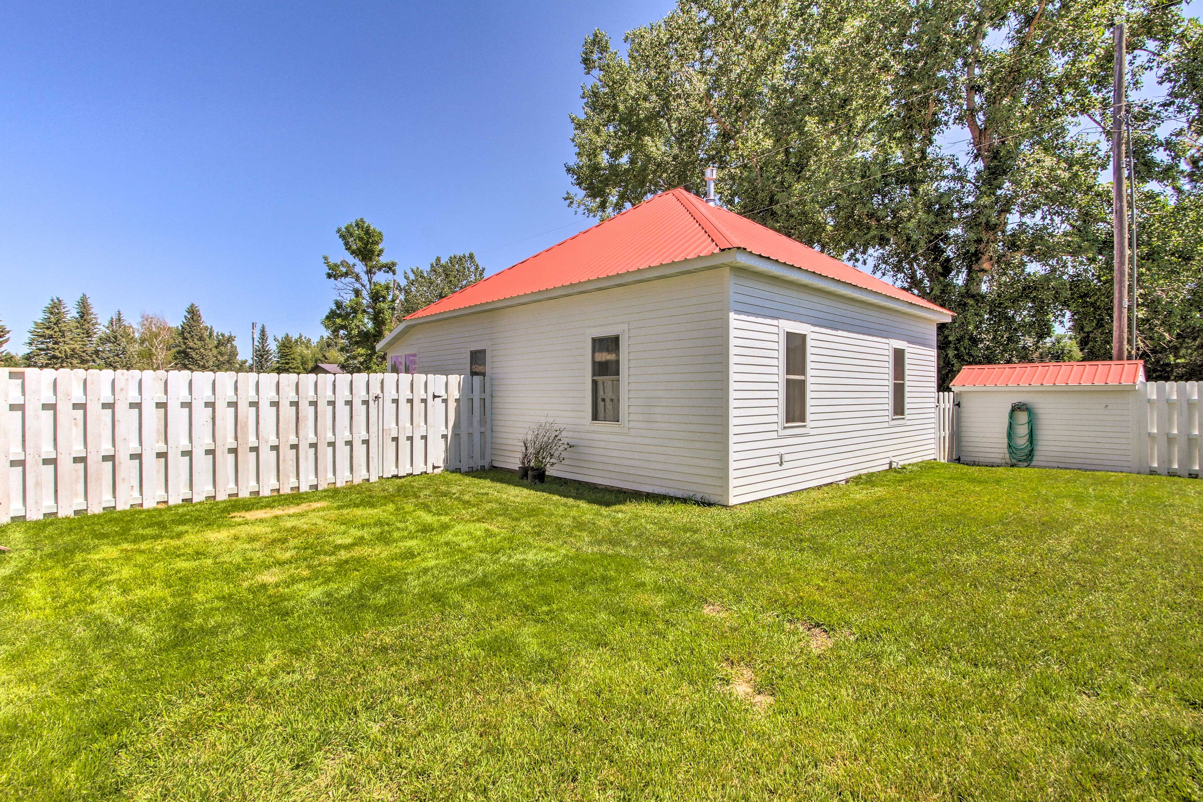 Fenced Backyard