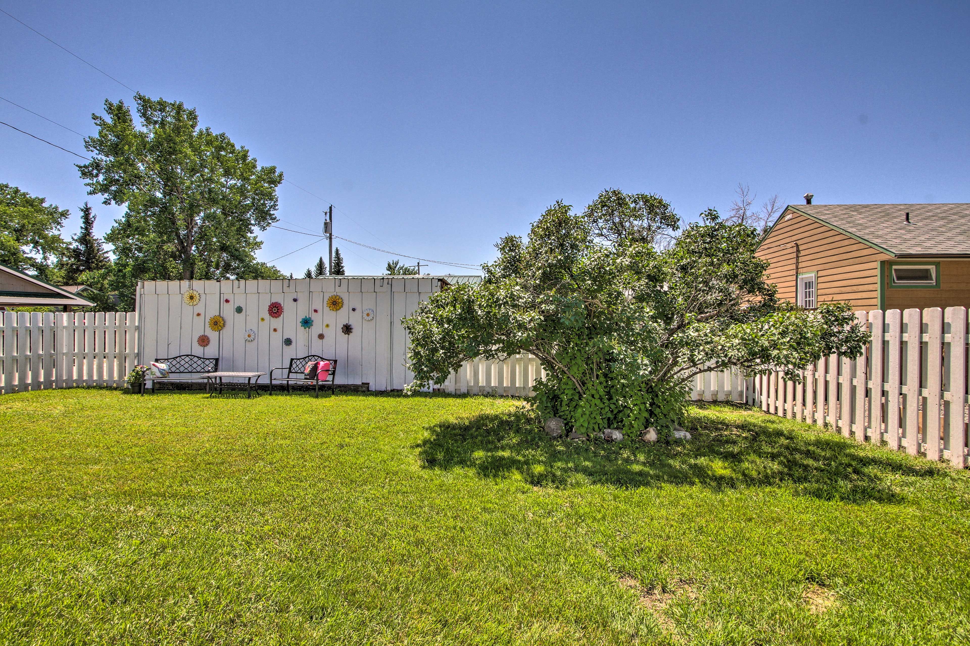 Fenced Backyard