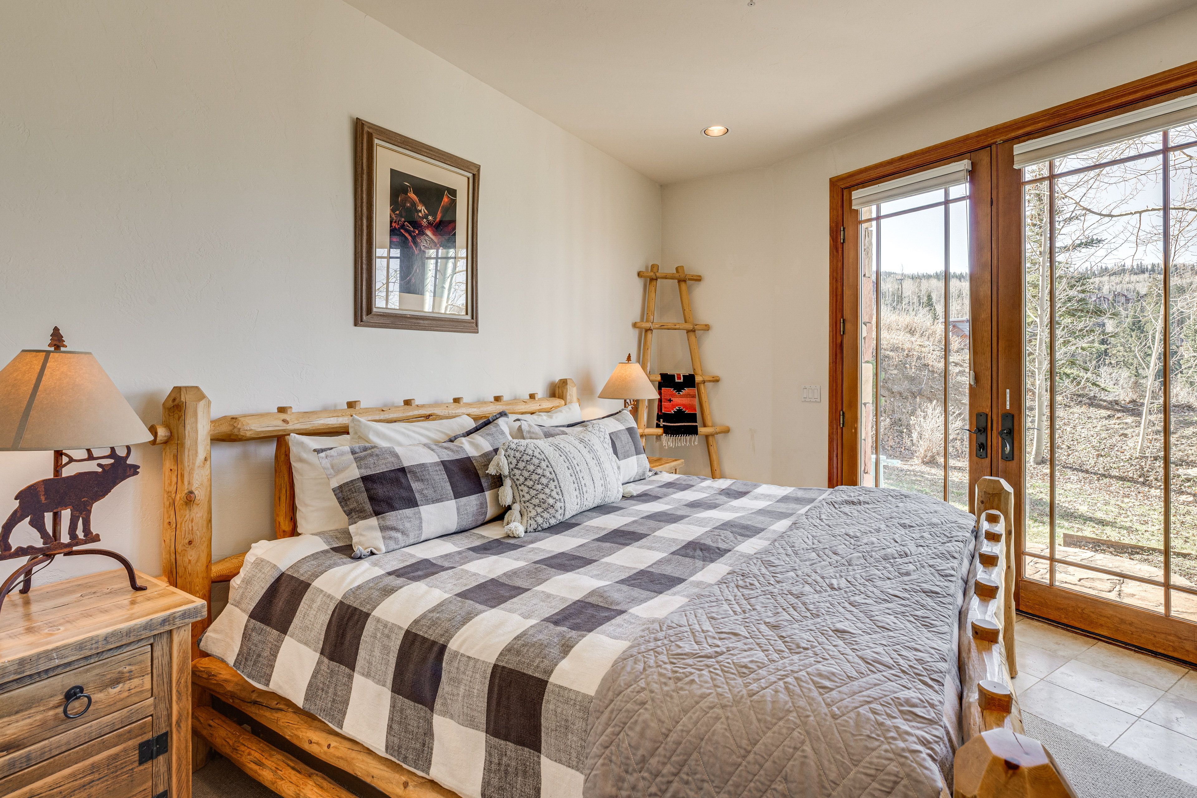 Bedroom 3 | King Bed | Patio Access | En-Suite Bathroom