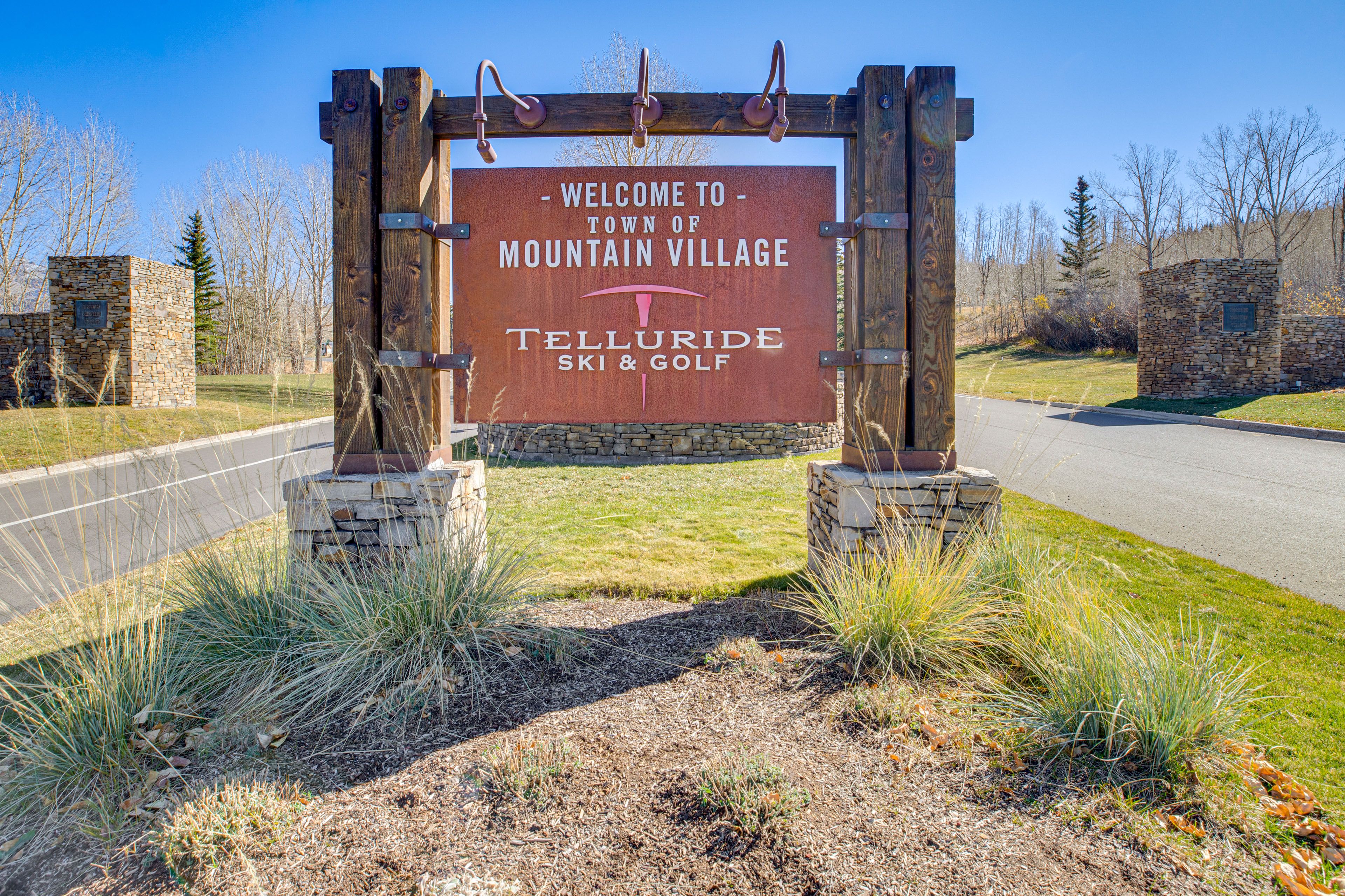 Located in Telluride's Mountain Village