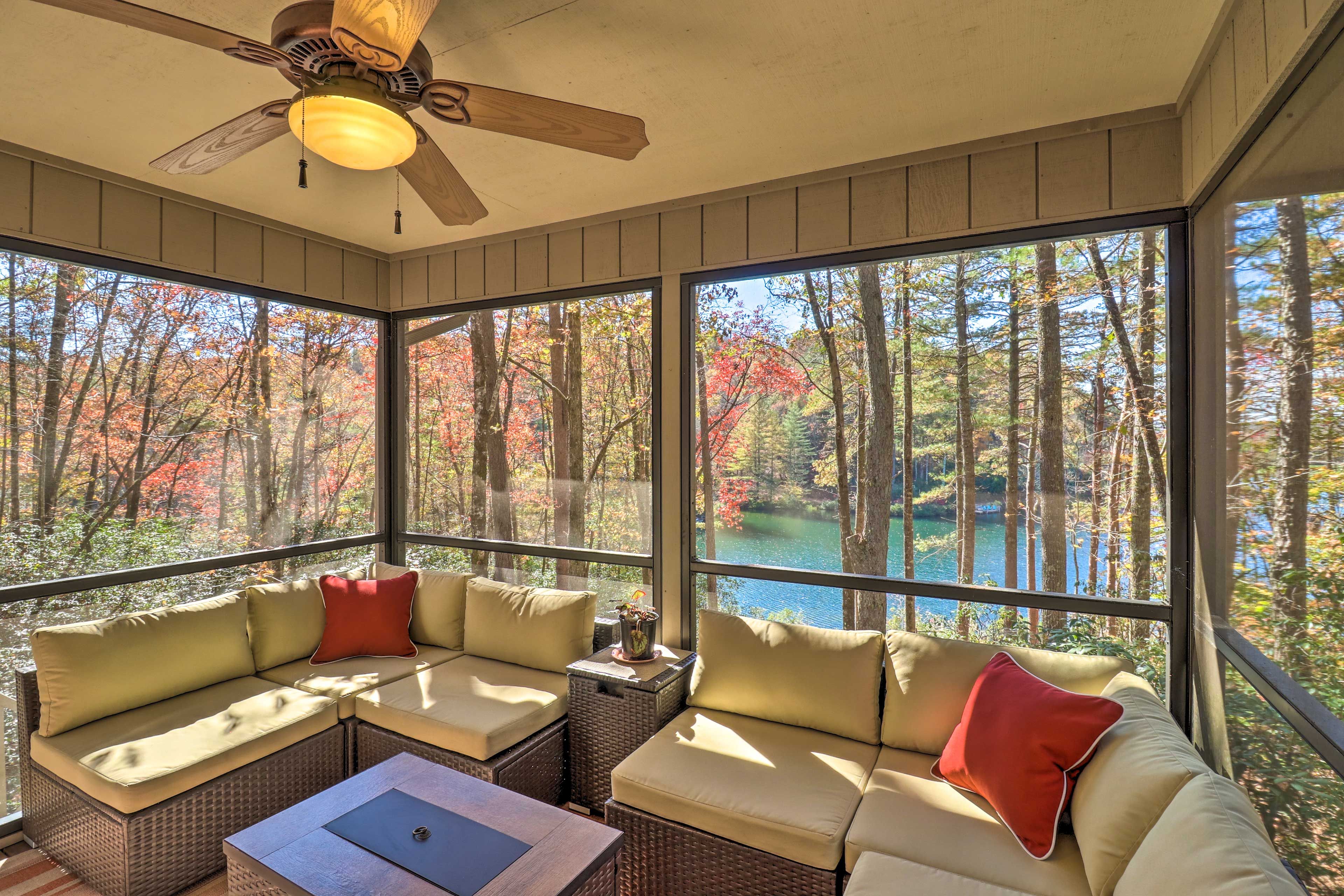 Brevard Vacation Rental | 3BR | 3BA | Steps Required | 2,300 Sq Ft