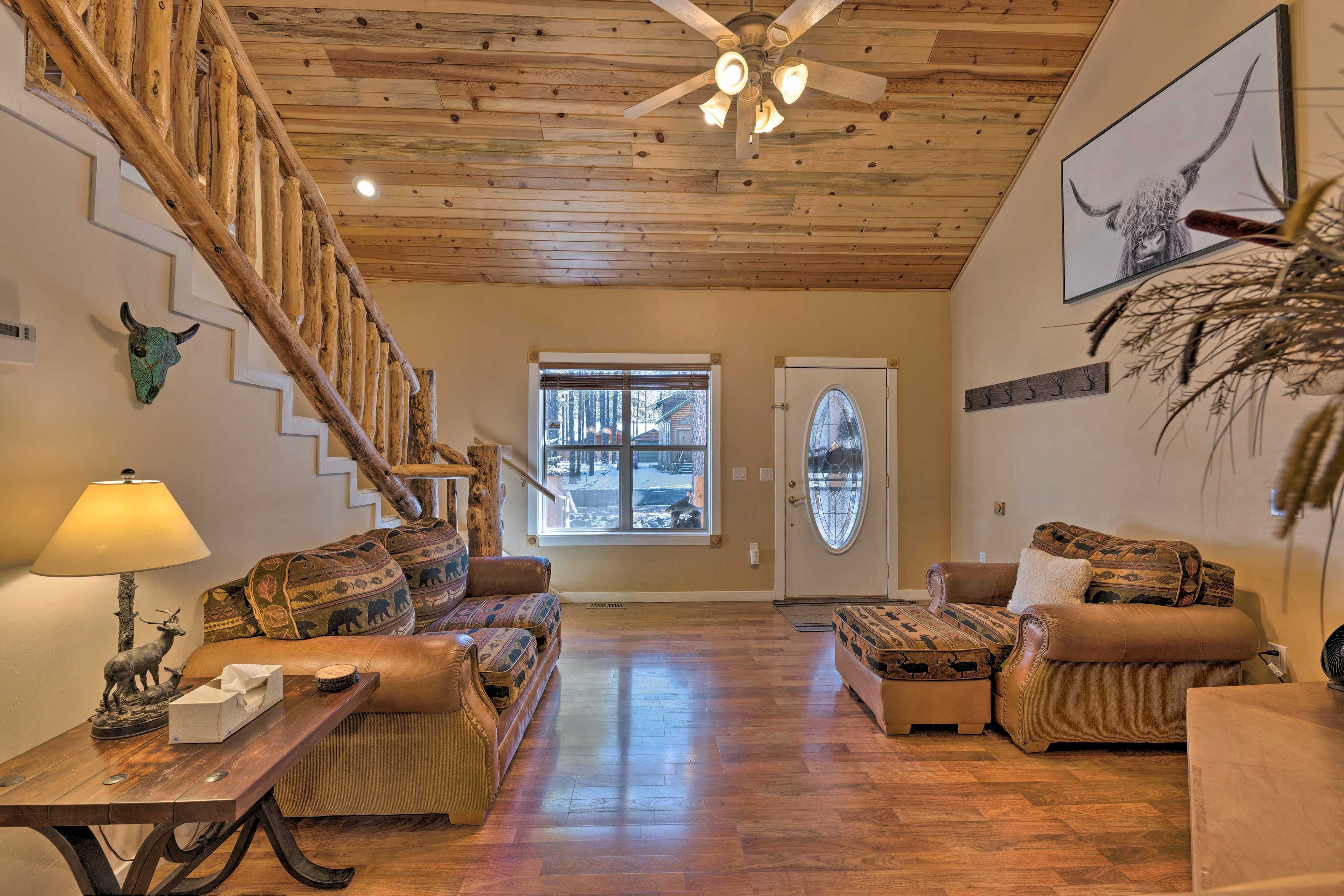 Main Living Area | Stairs to Loft