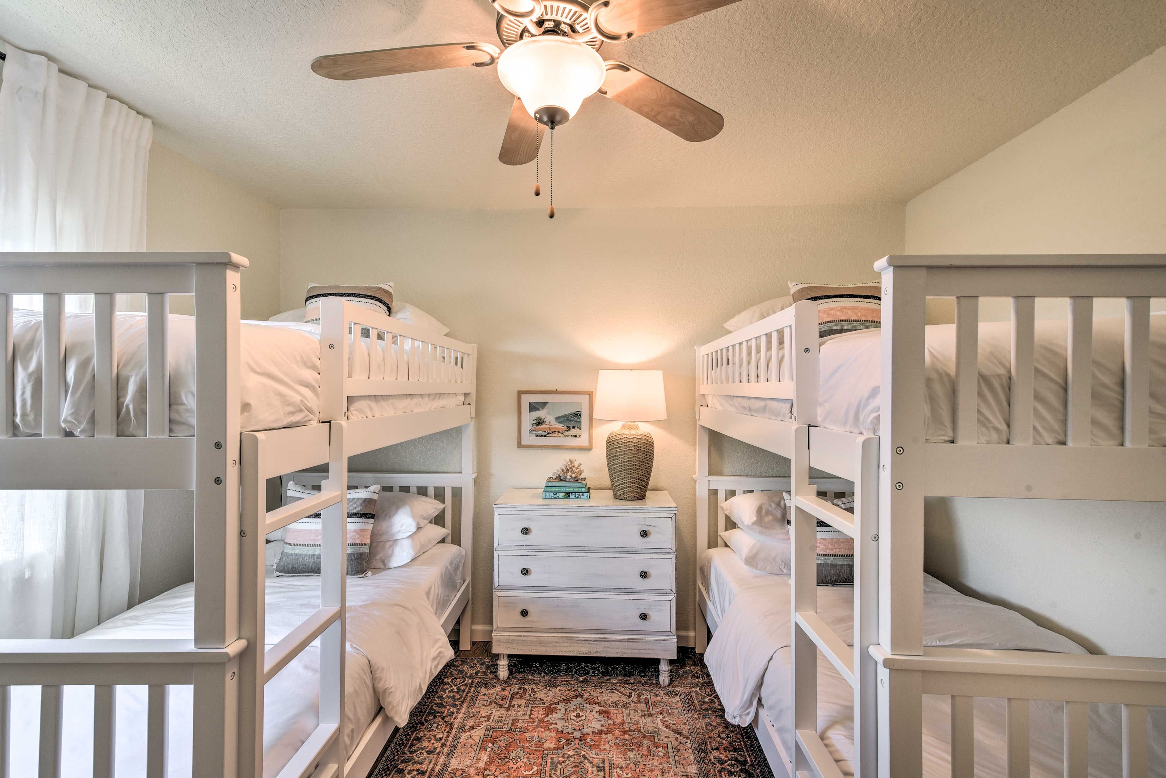 Bedroom 3 | 2 Twin Bunk Beds | Steps Required