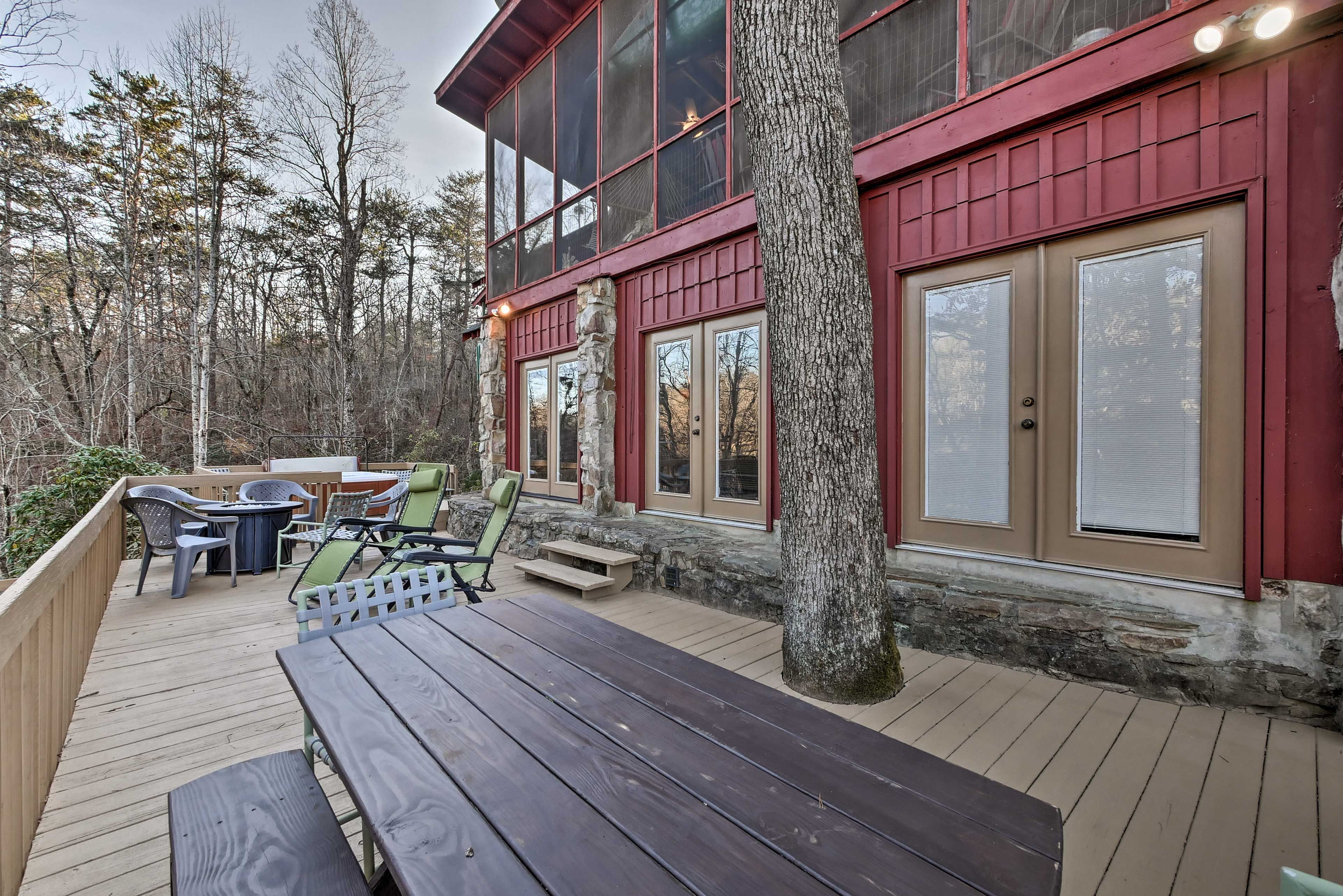 Spacious Deck