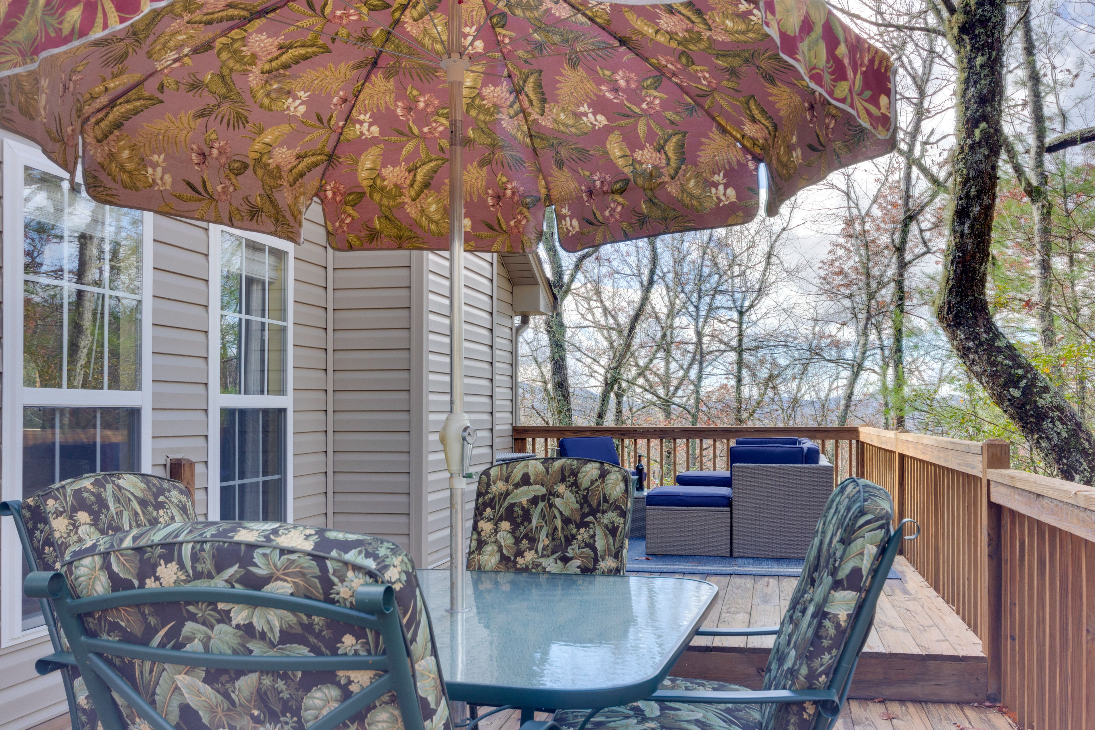 Private Deck | Mountain Views