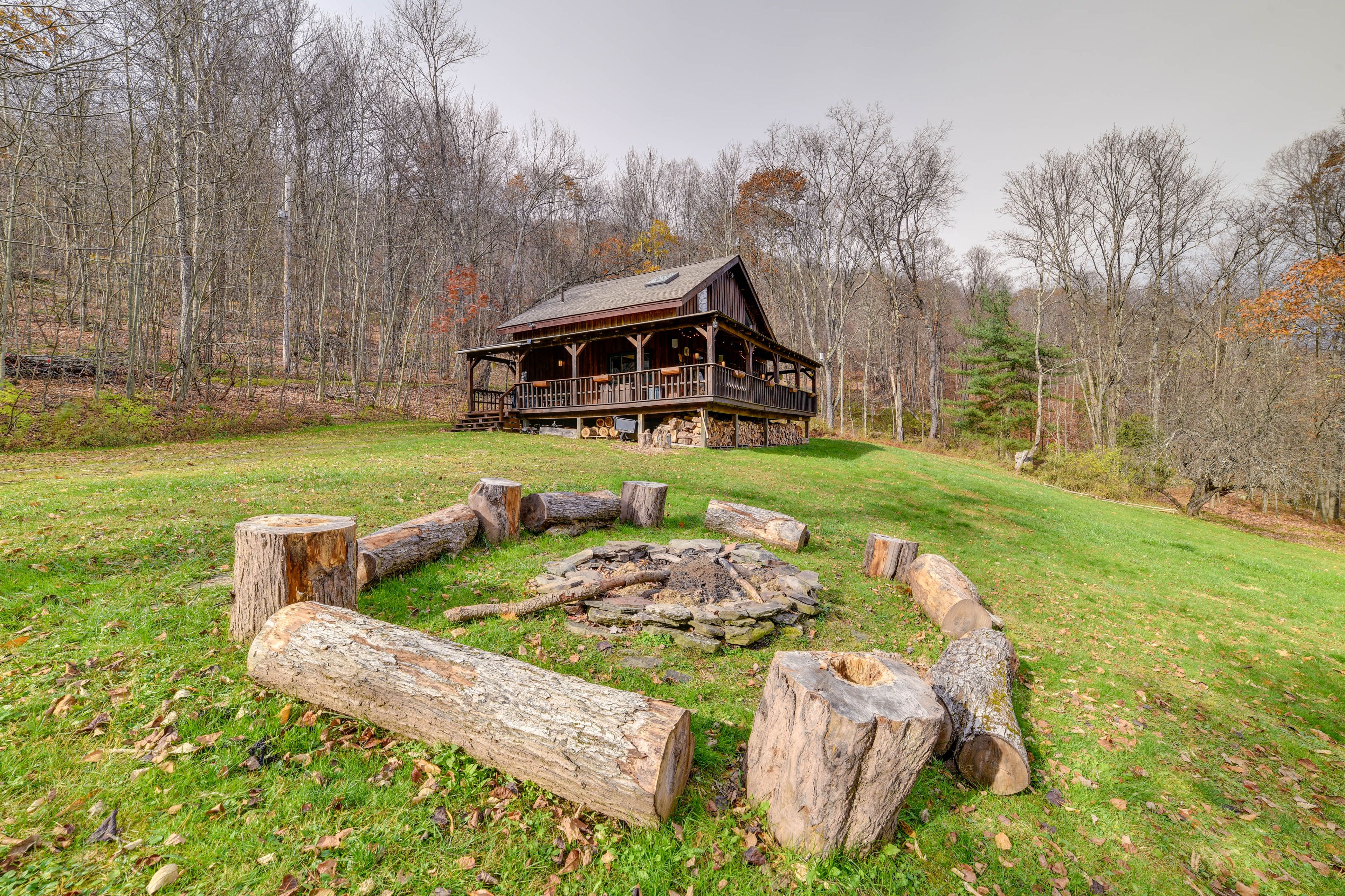 Walton Vacation Rental Cabin | 3BR | 1.5BA | 2 Stories | 1,000 Sq Ft