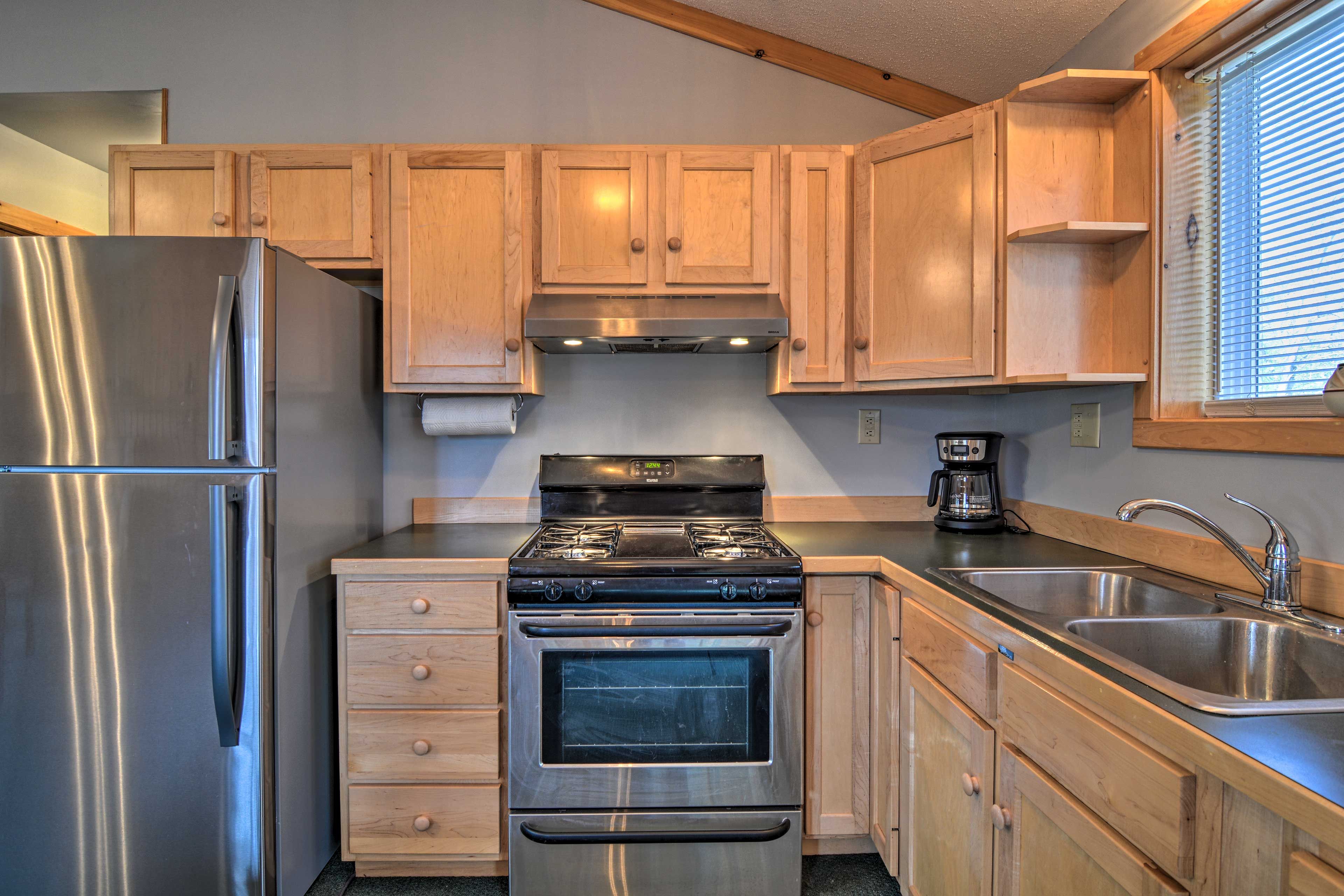 Well-Equipped Kitchen