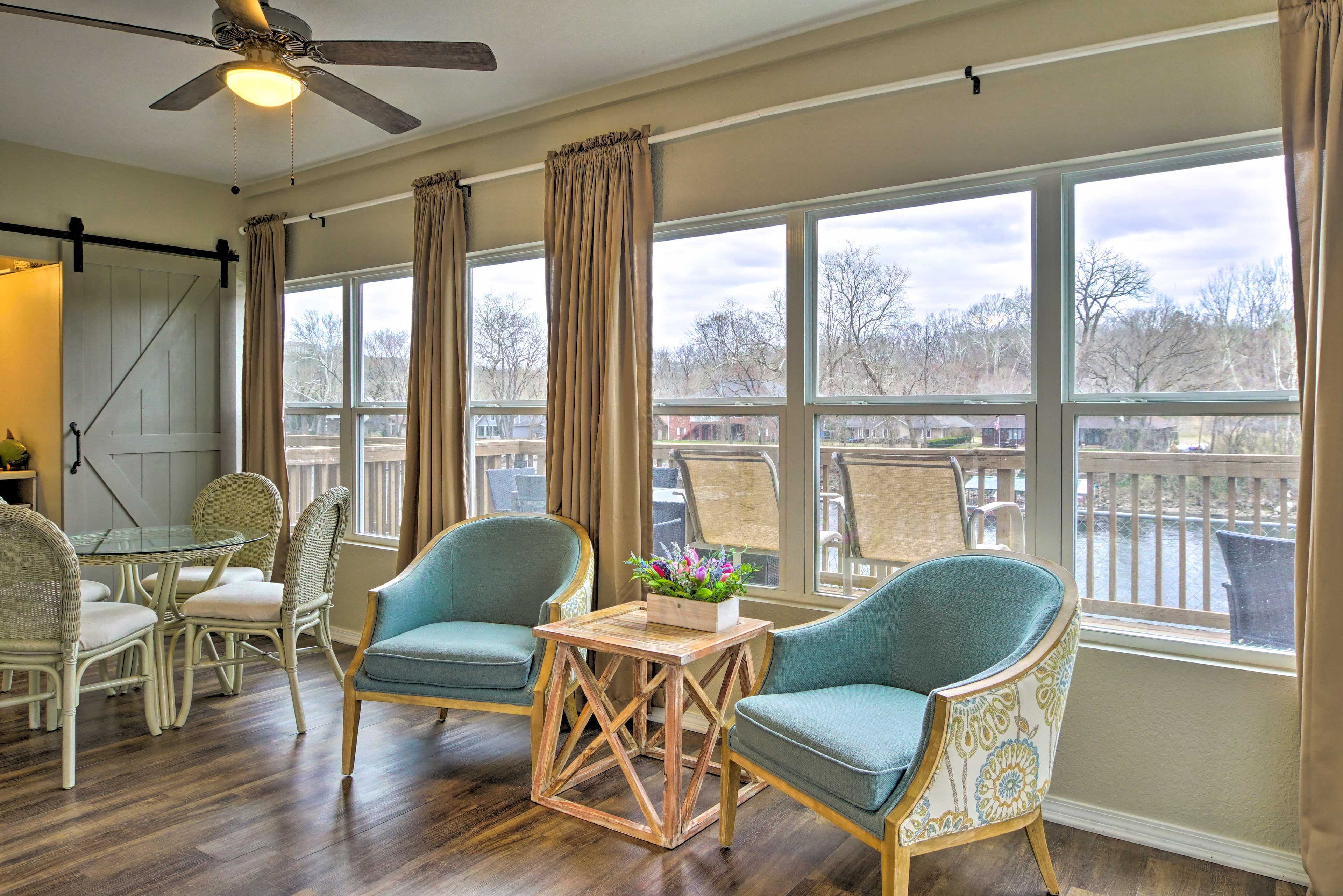 Sunroom | Lake Views
