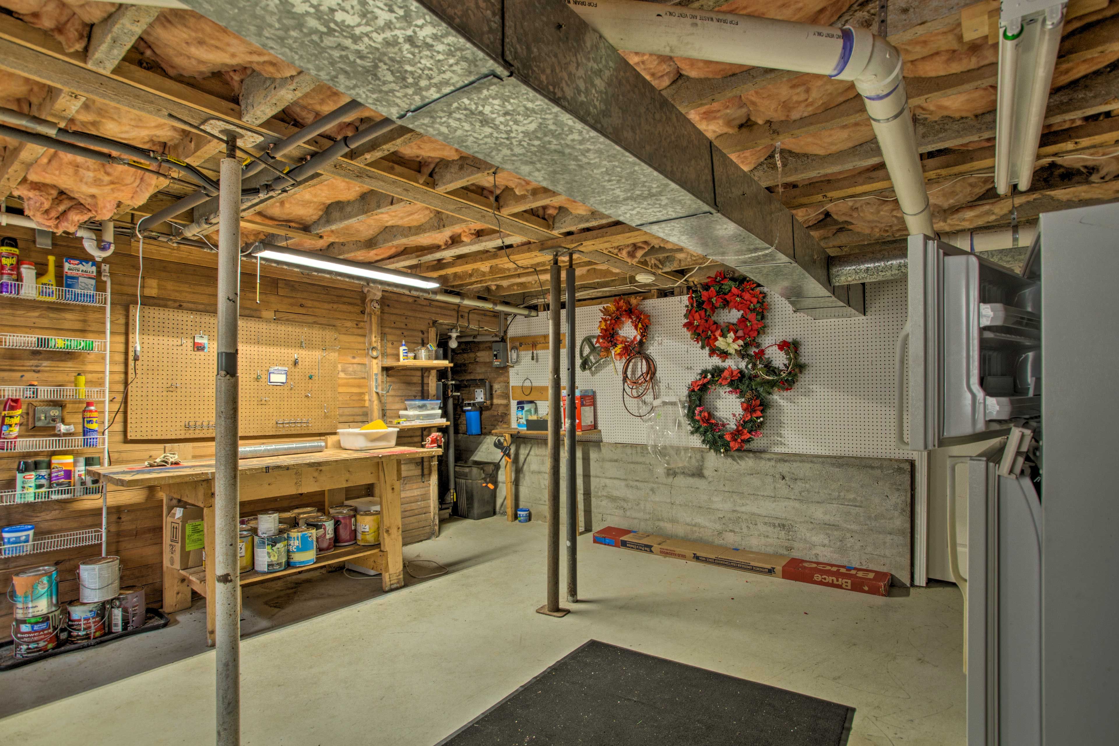 Downstairs Storage Space