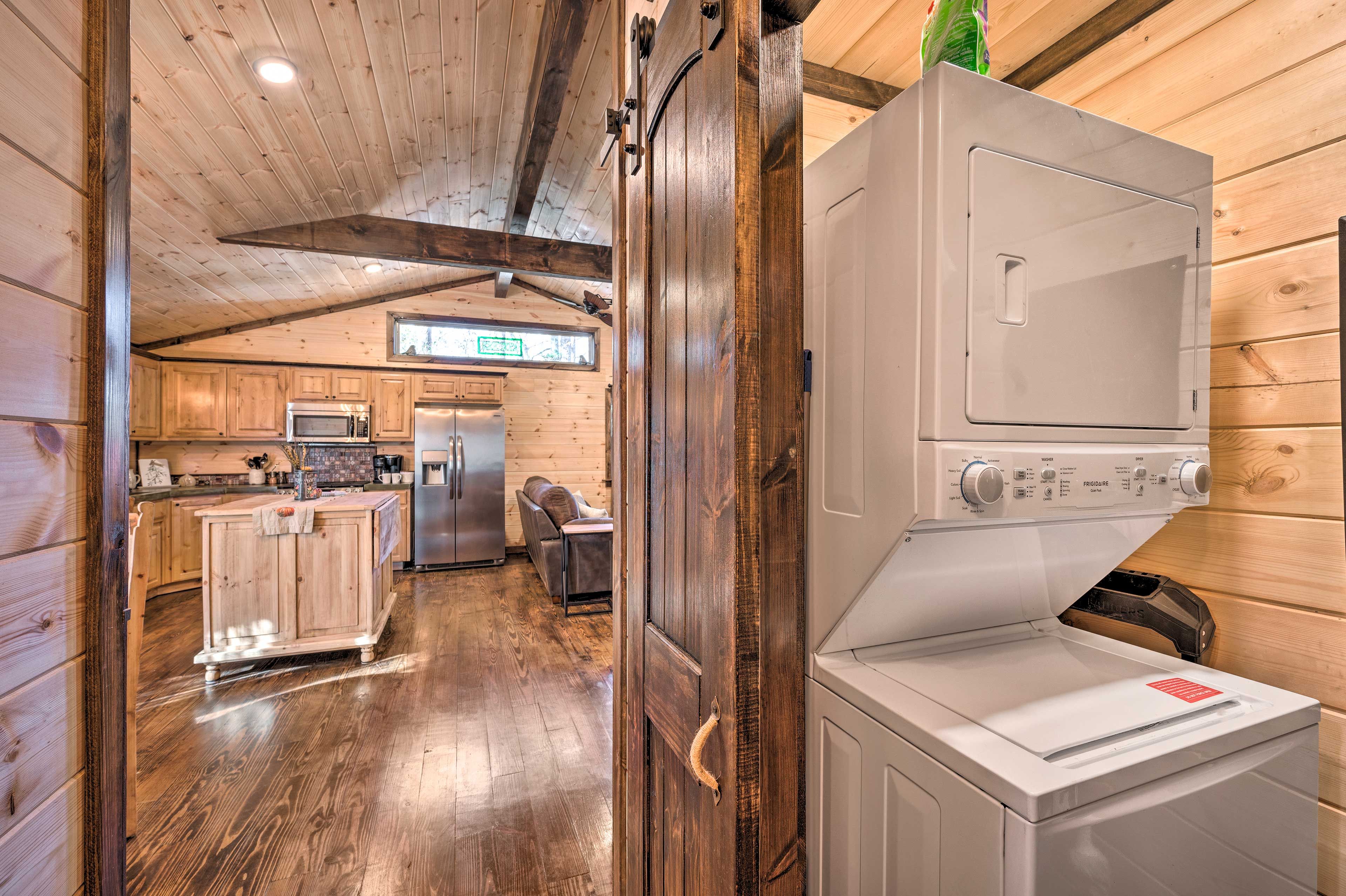 In-Unit Washer/Dryer | Laundry Detergent Provided