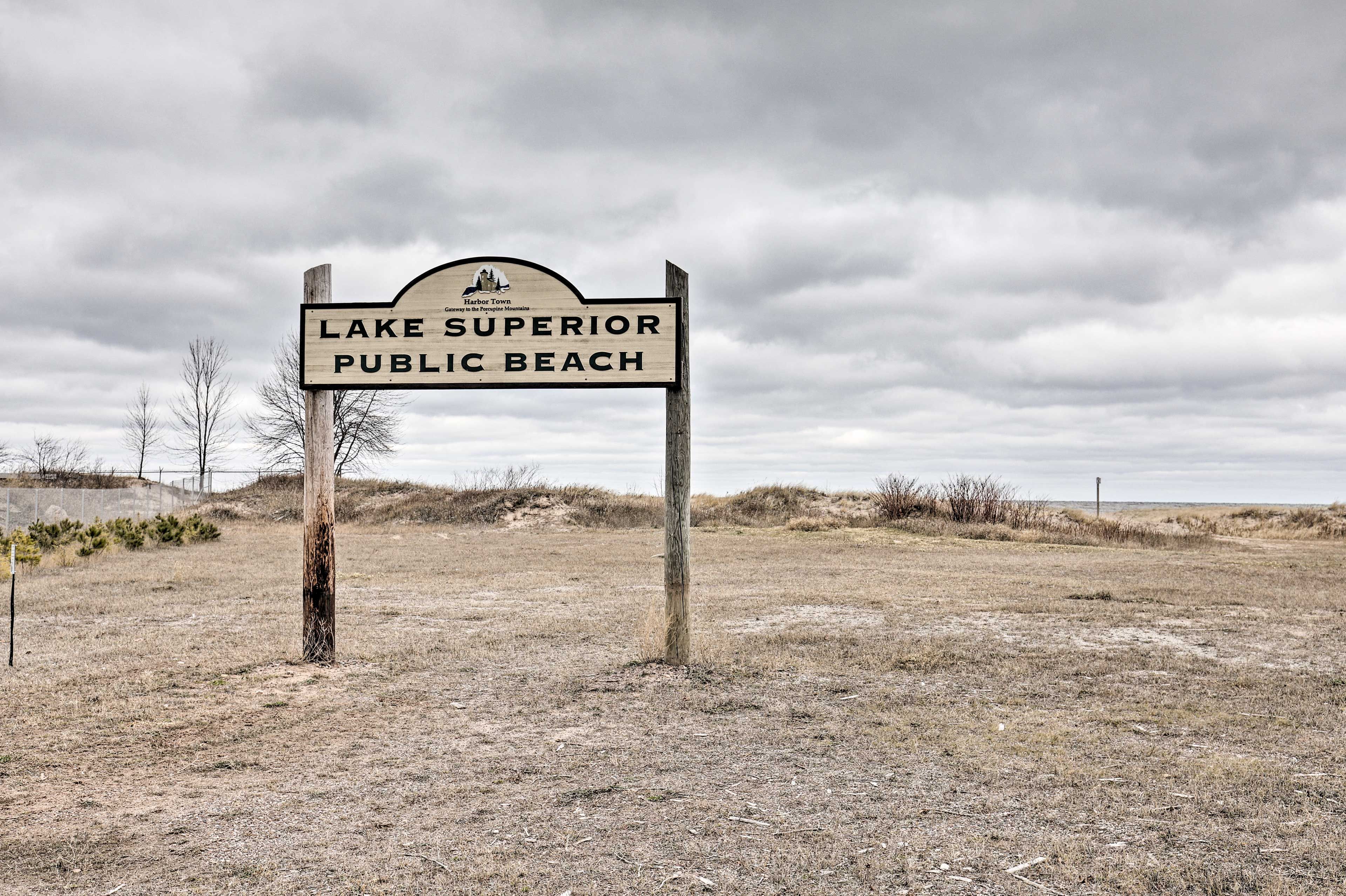 Local Attraction | Lake Superior Public Beach