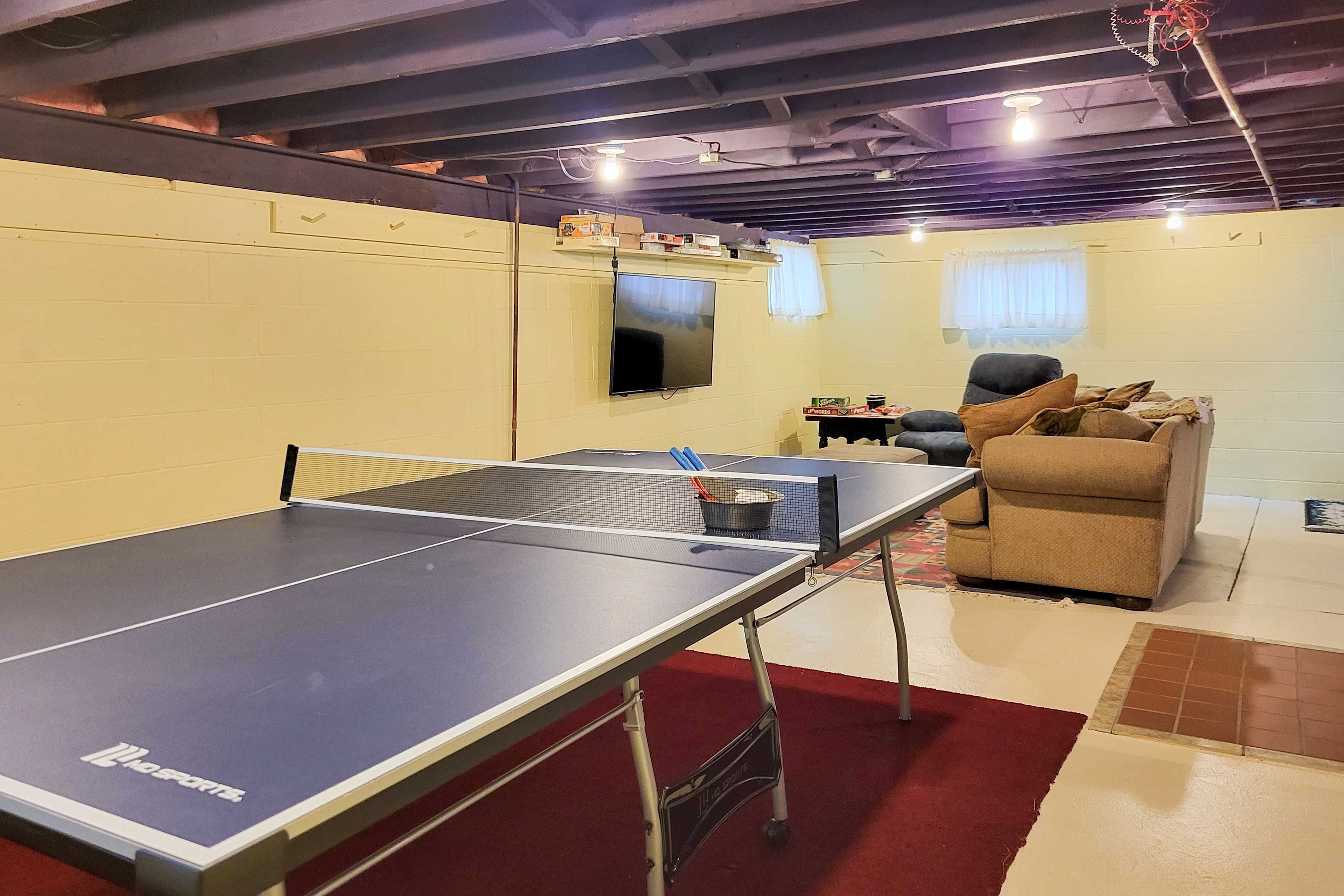 Basement Game Room