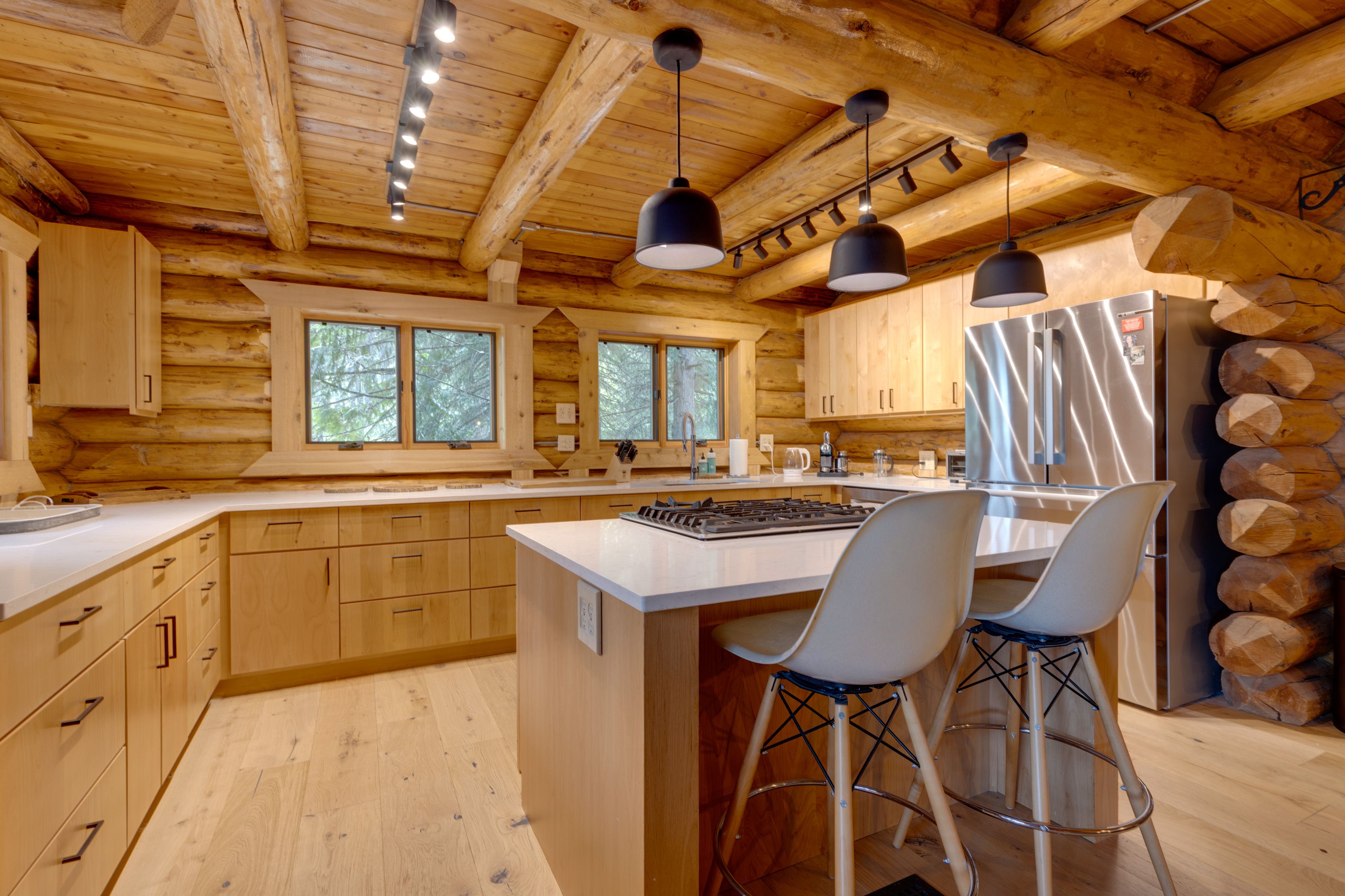 Fully Equipped Kitchen | Stainless Steel Appliances