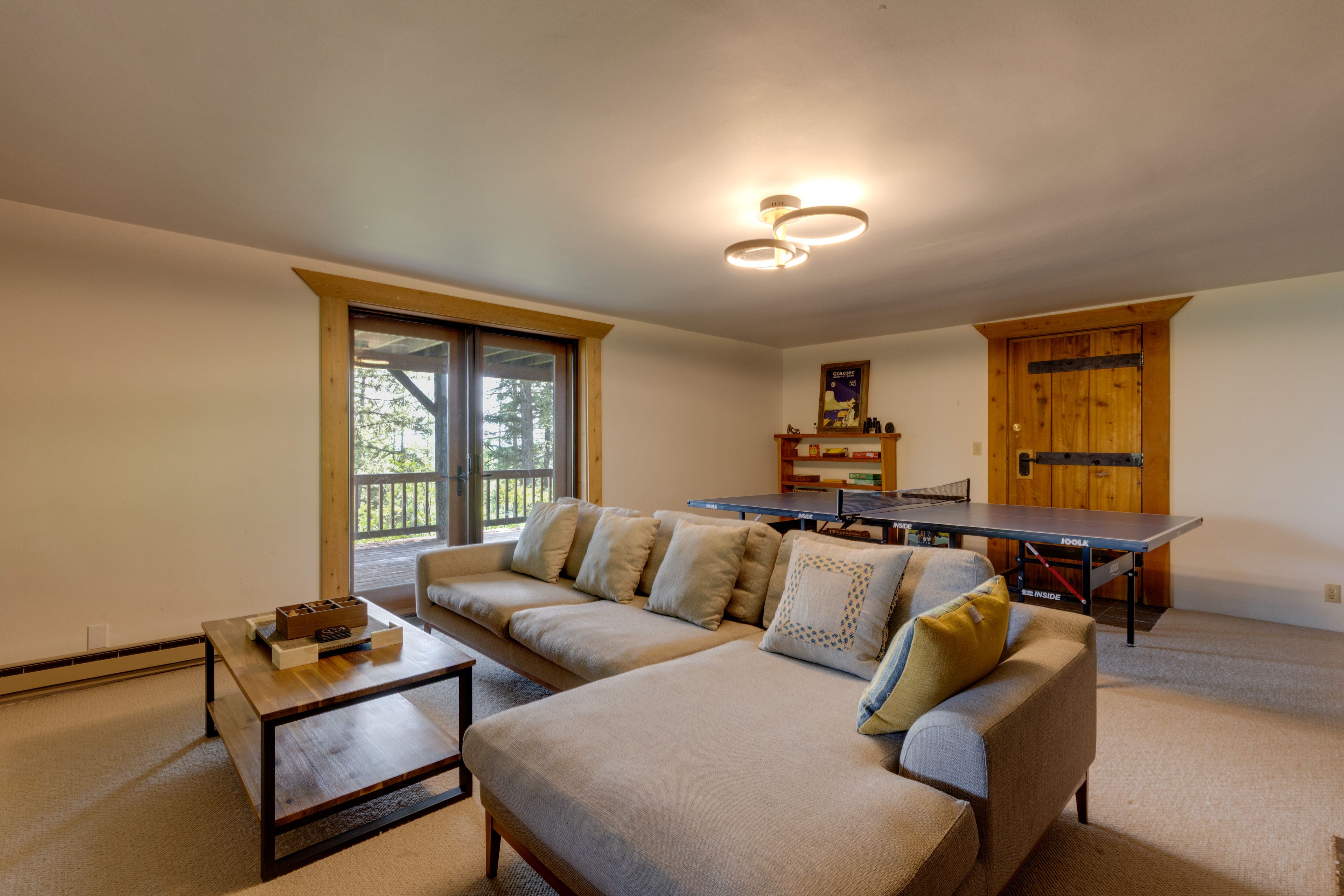Basement | Game Room | Stairs to Access | Smart TV