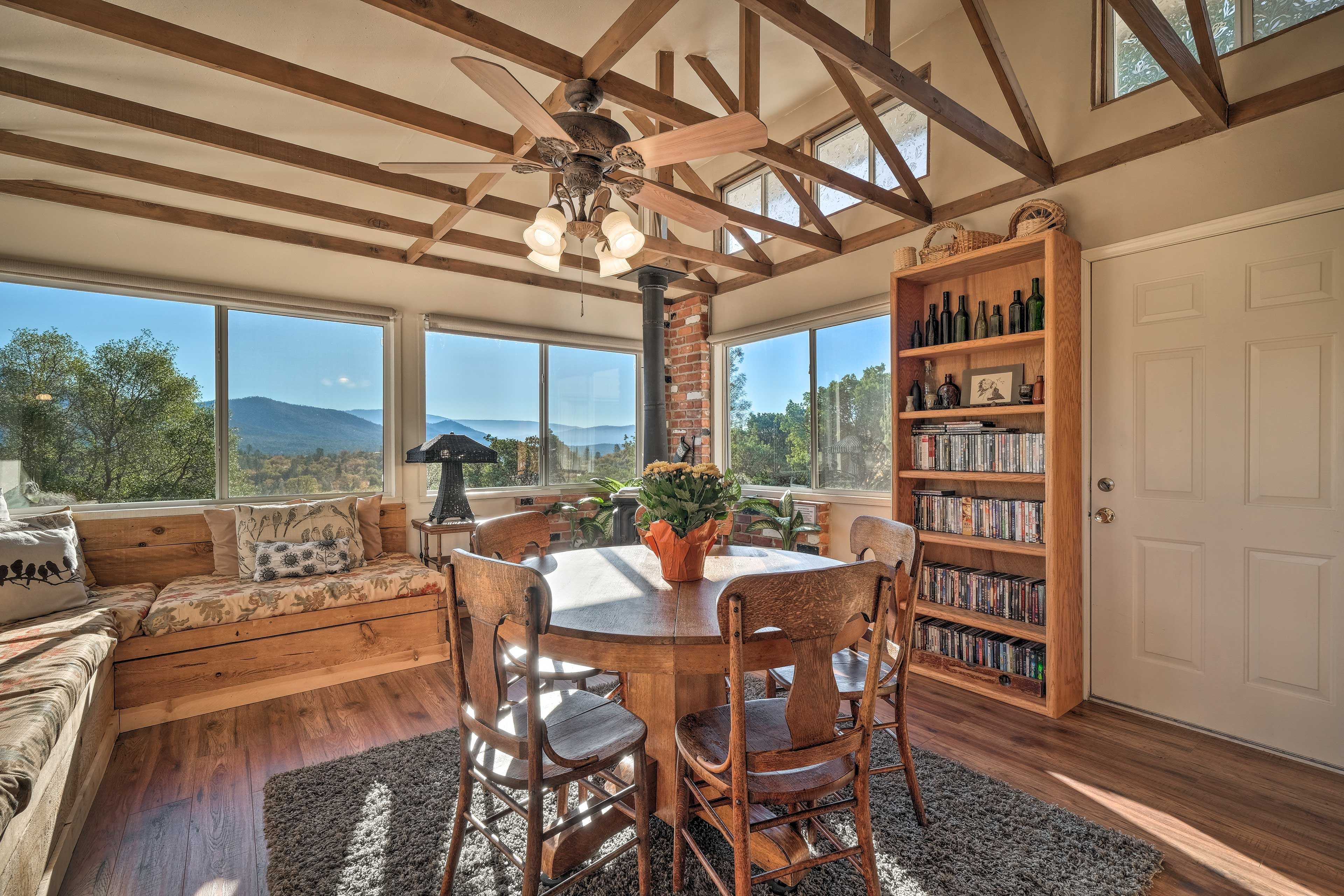 Sun Room | Decorative Wood-Burning Stove