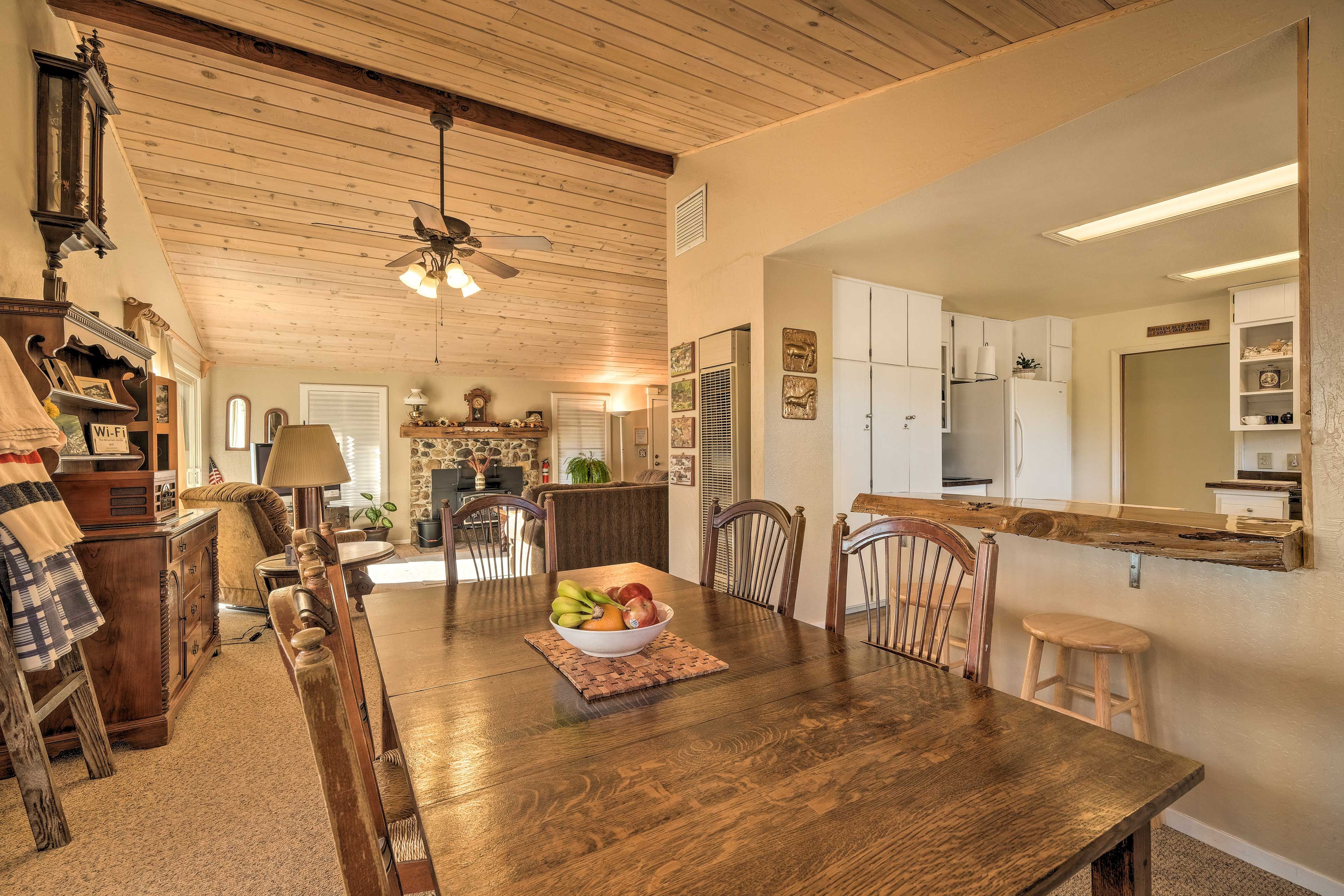 Main Living Space | Breakfast Bar w/ Seating