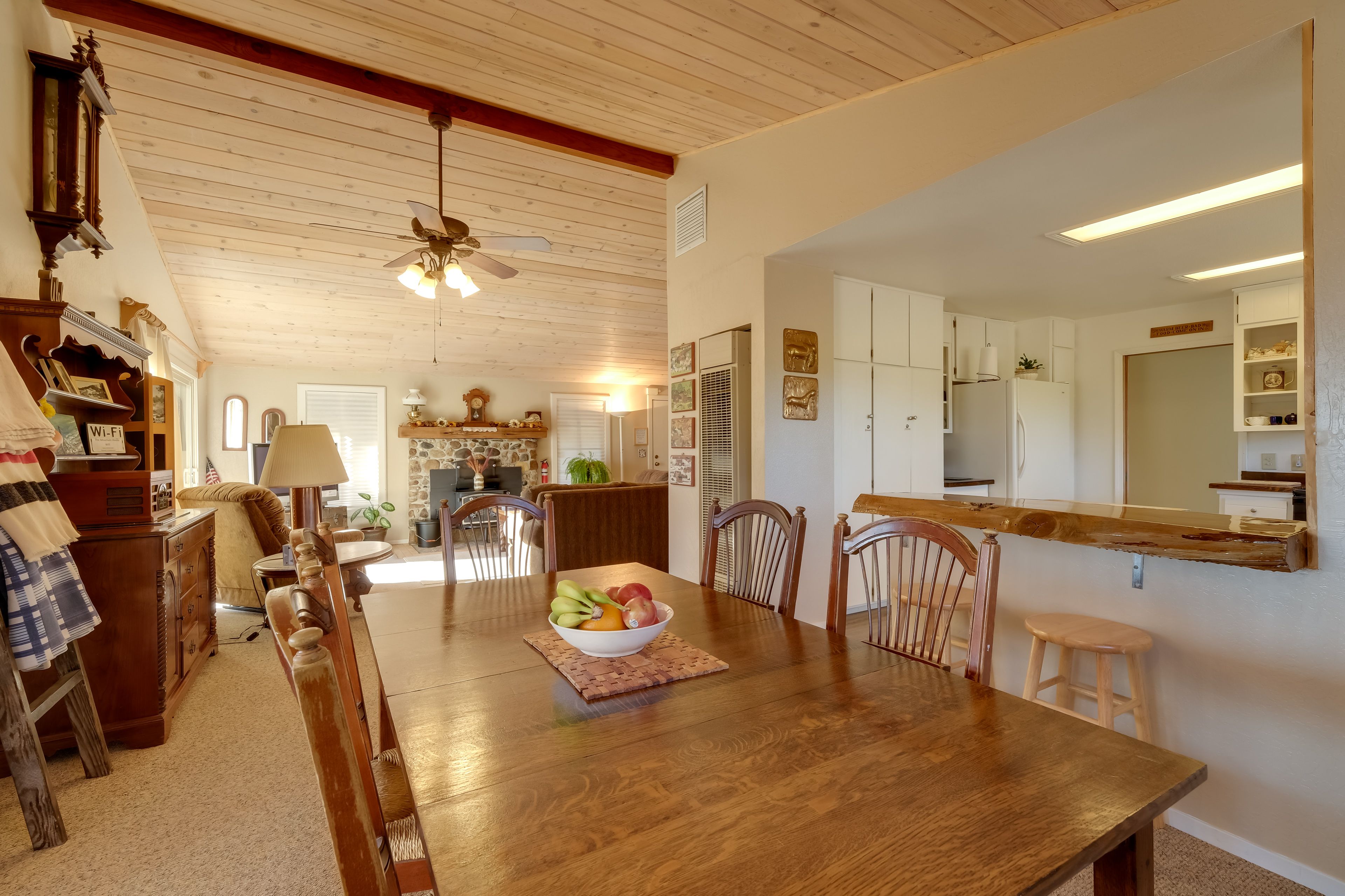 Main Living Space | Breakfast Bar w/ Seating