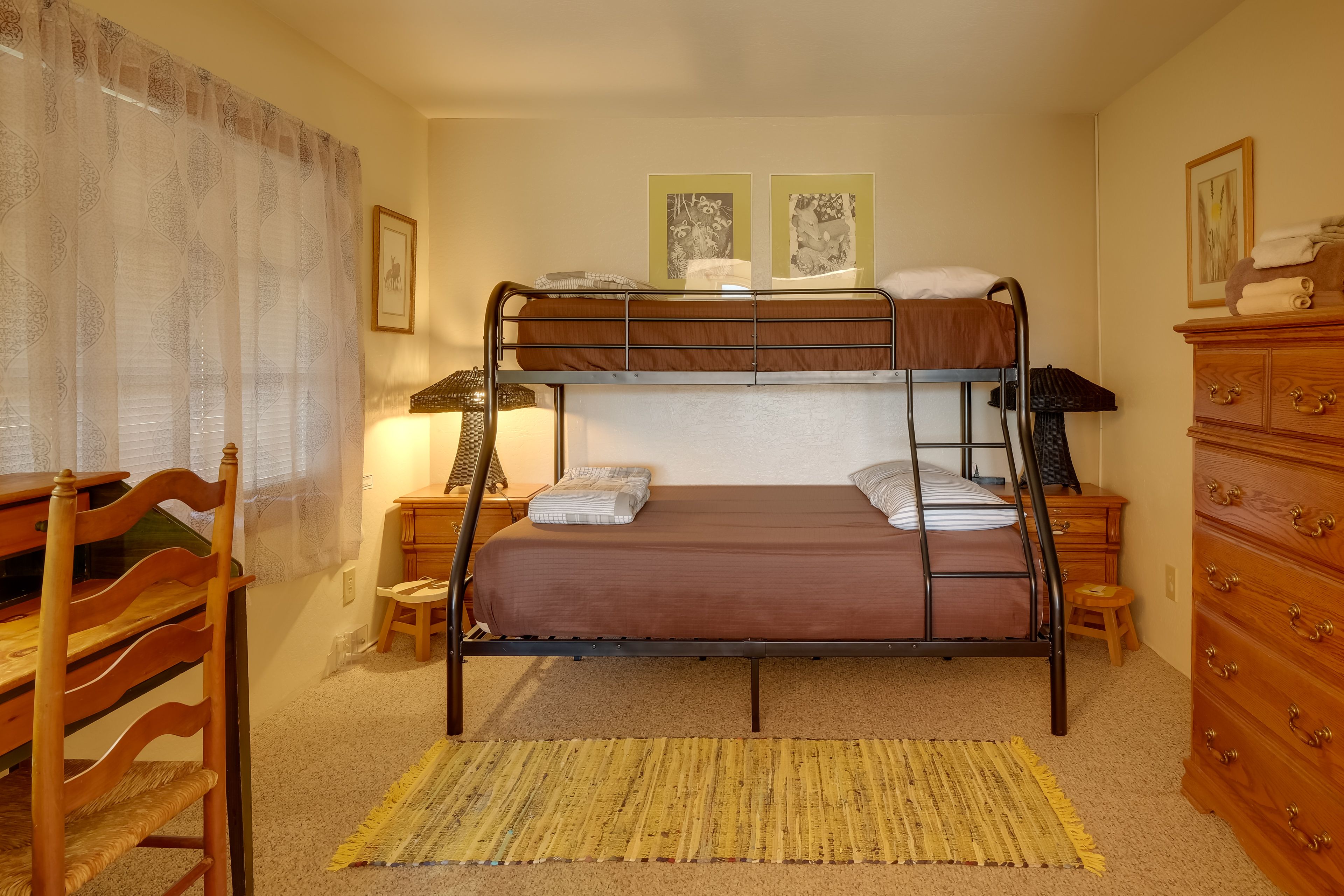 Bedroom 3 | Main Floor | Twin/Full Bunk Bed