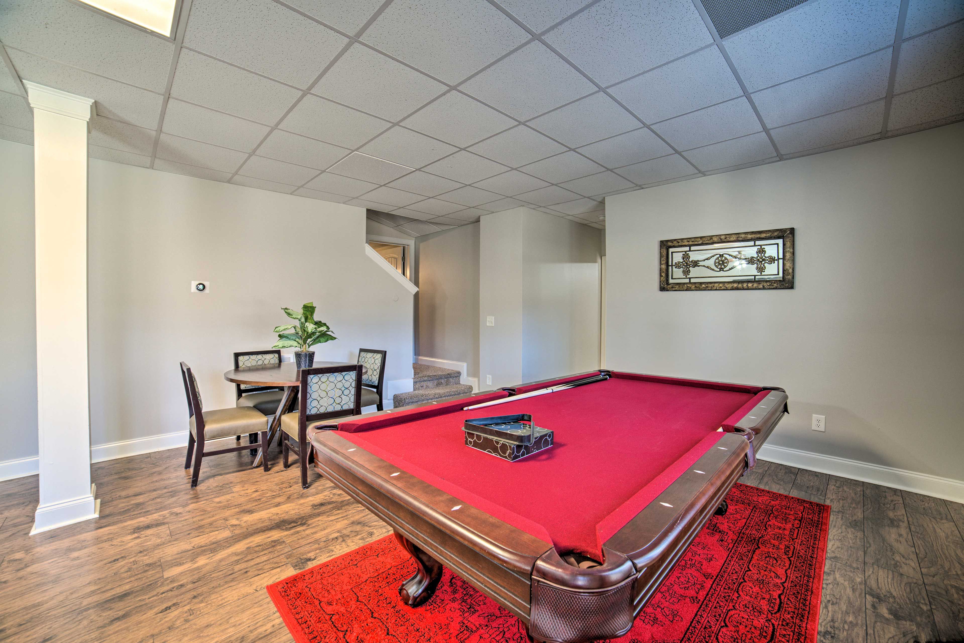 Downstairs Game Room