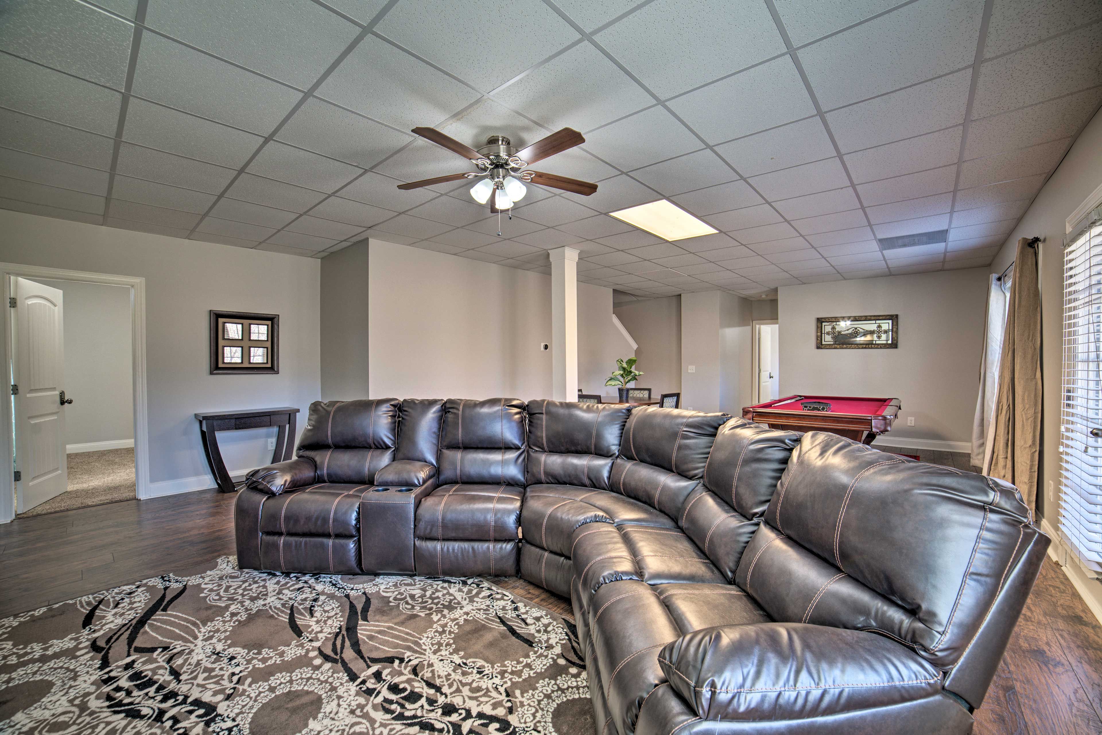 Downstairs Game Room