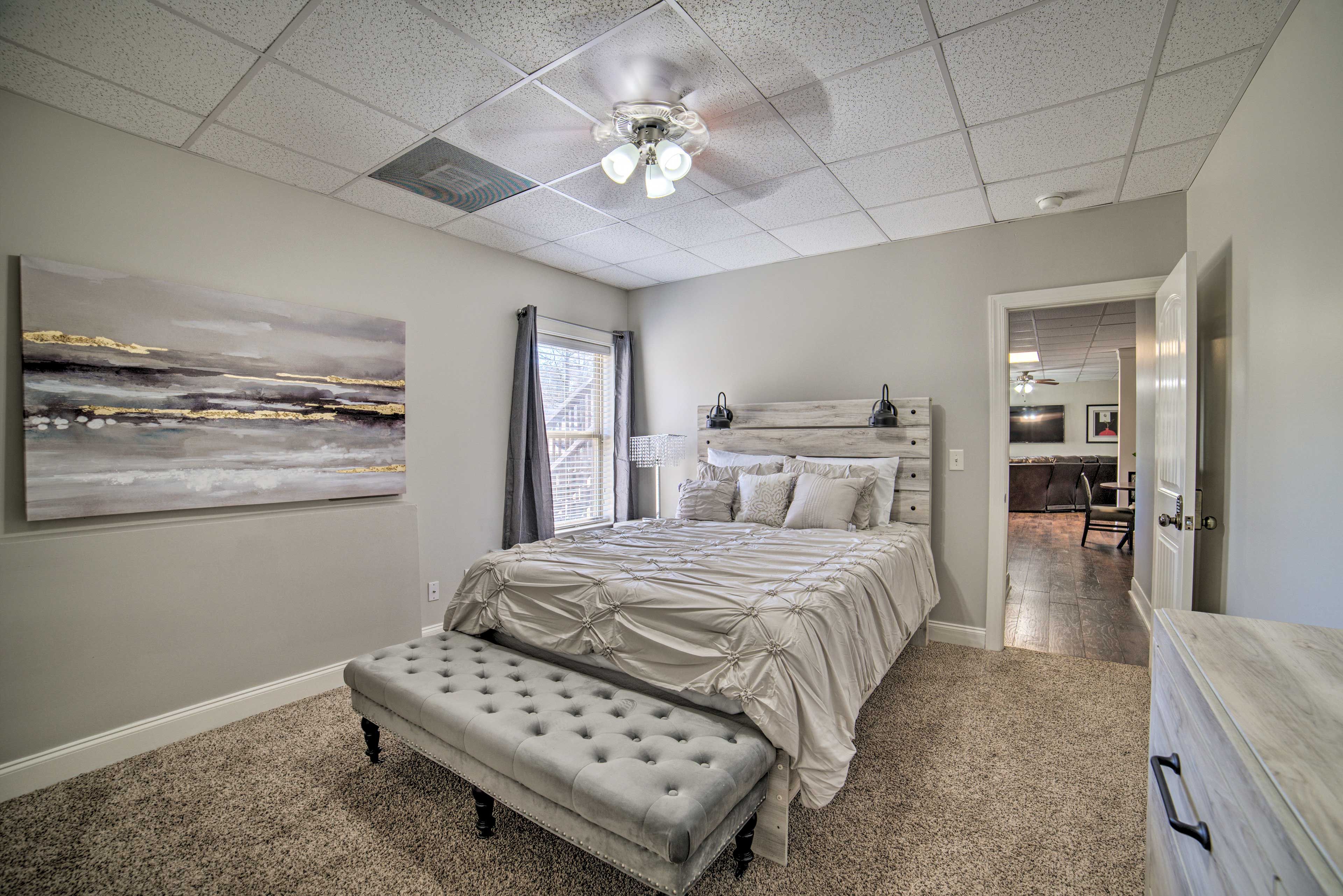 Bedroom 2 | Queen Bed | Downstairs
