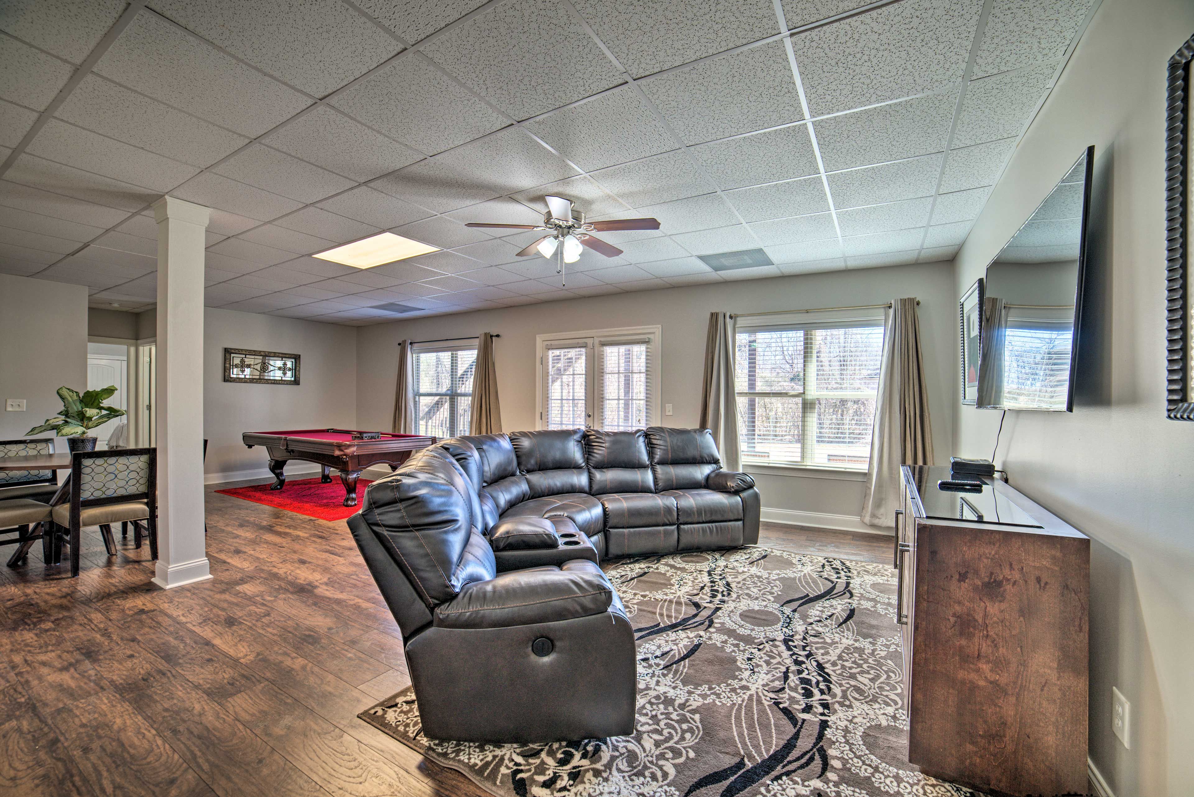 Downstairs Game Room