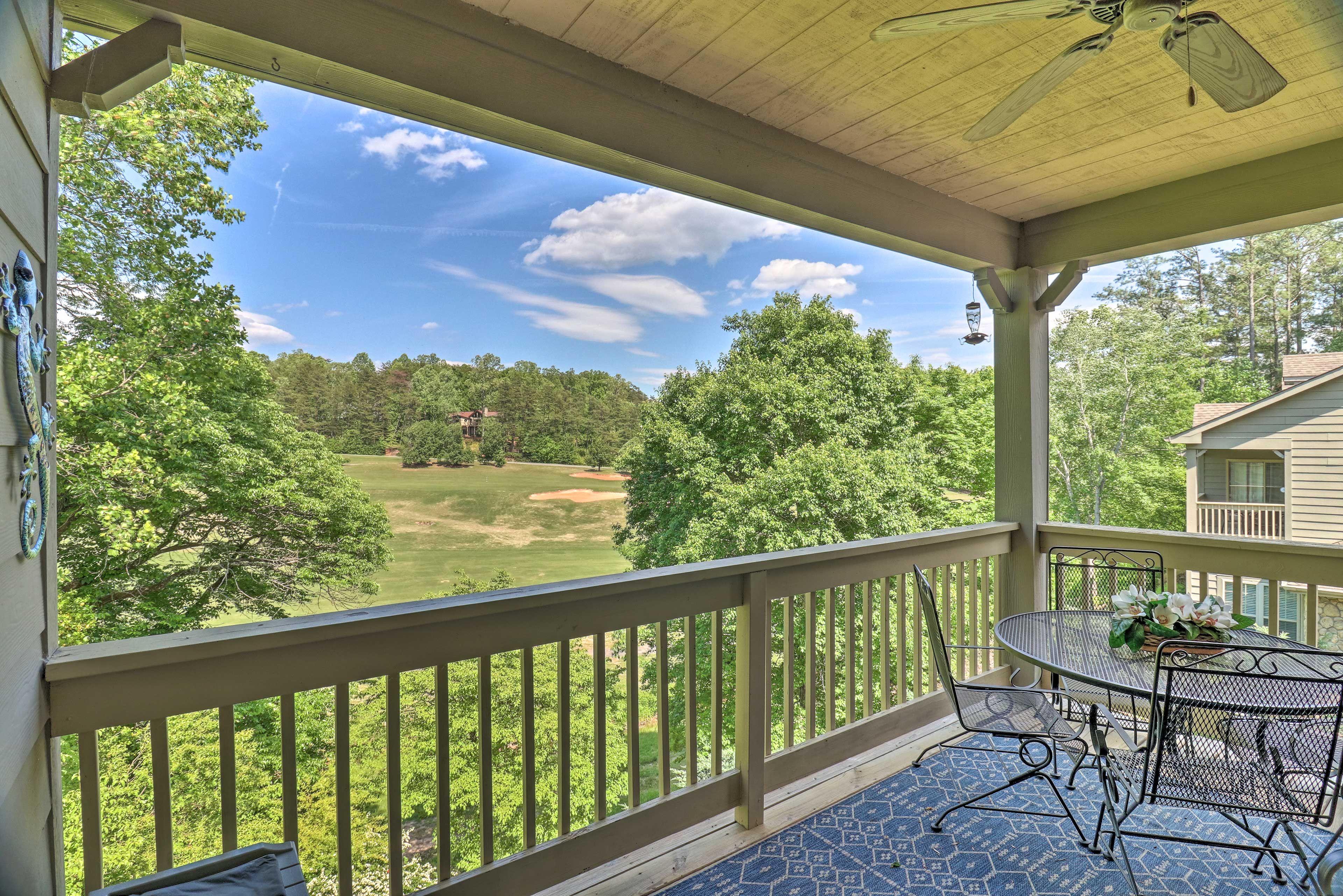 Private Balcony | Golf Course Views