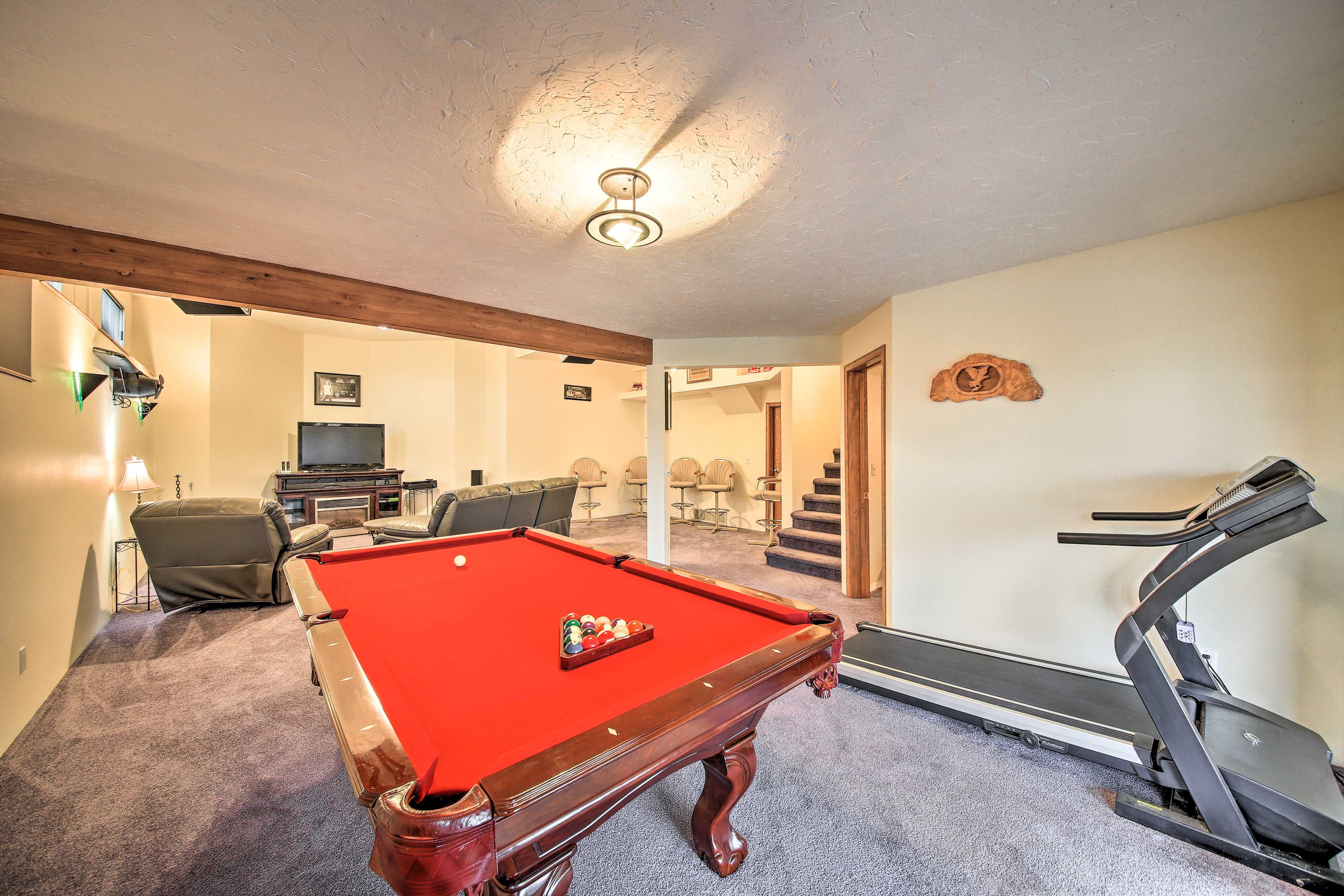 Downstairs Game Room