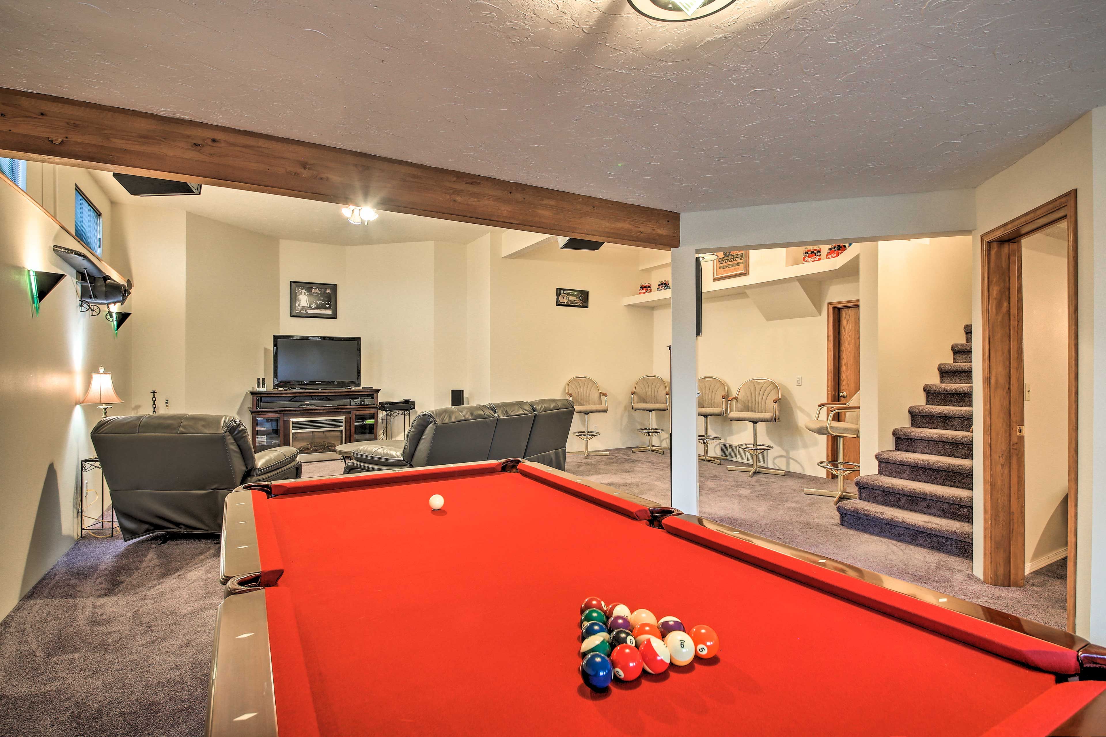 Game Room | Stairs Required