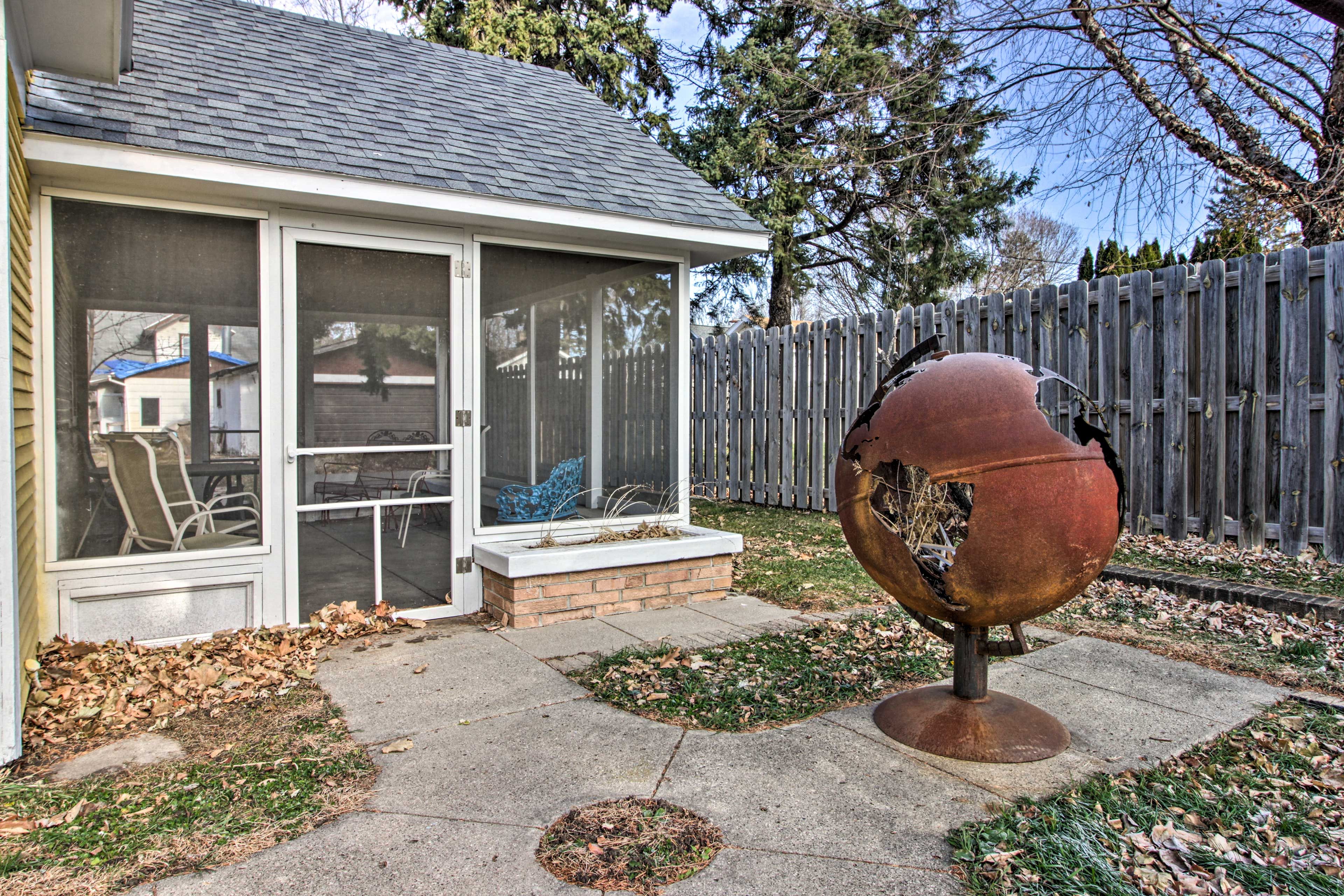 Exterior Space | Pets Welcome w/ Fee