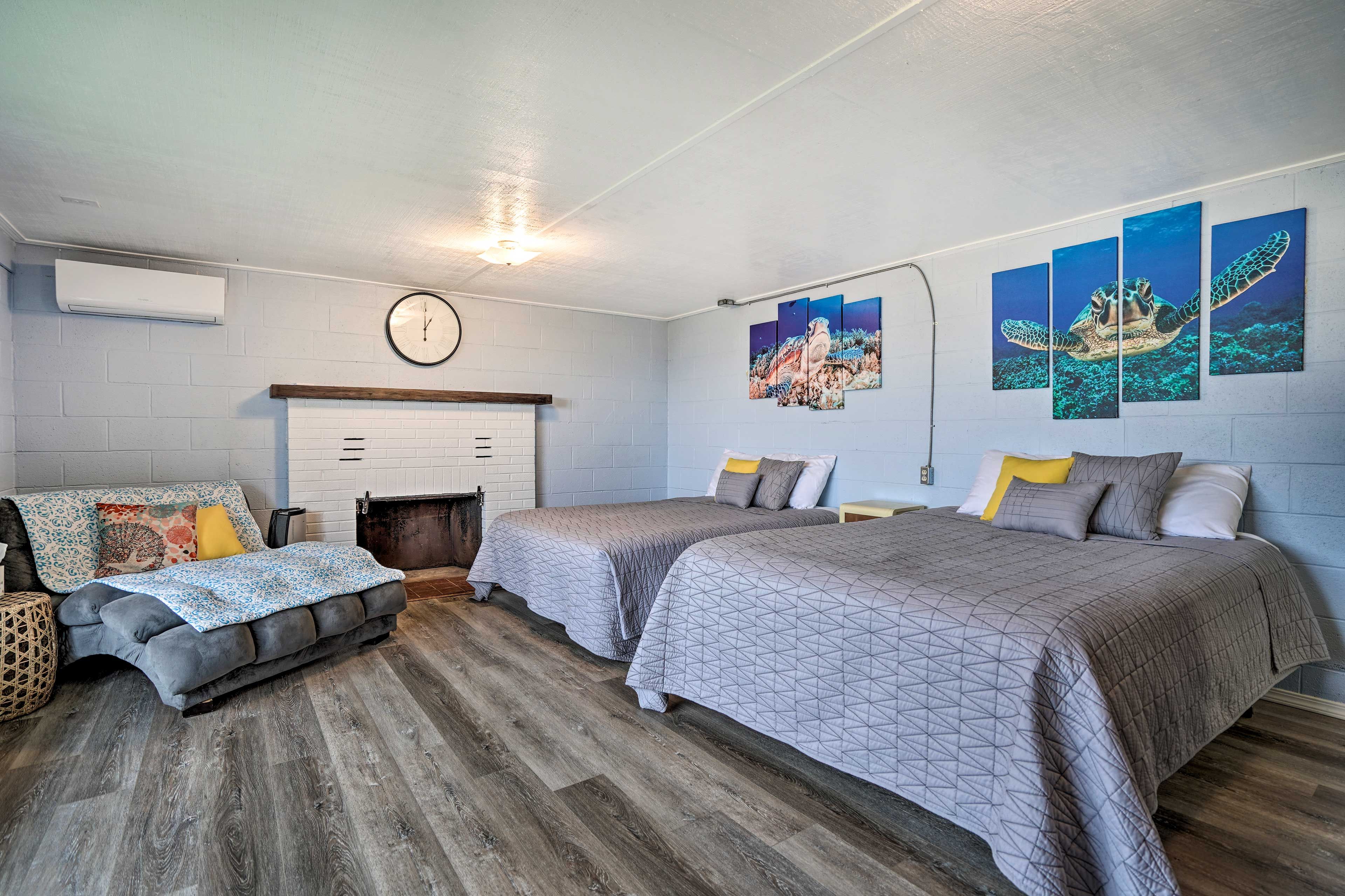 Bedroom 3 | 2 Queen Beds | Lower Level
