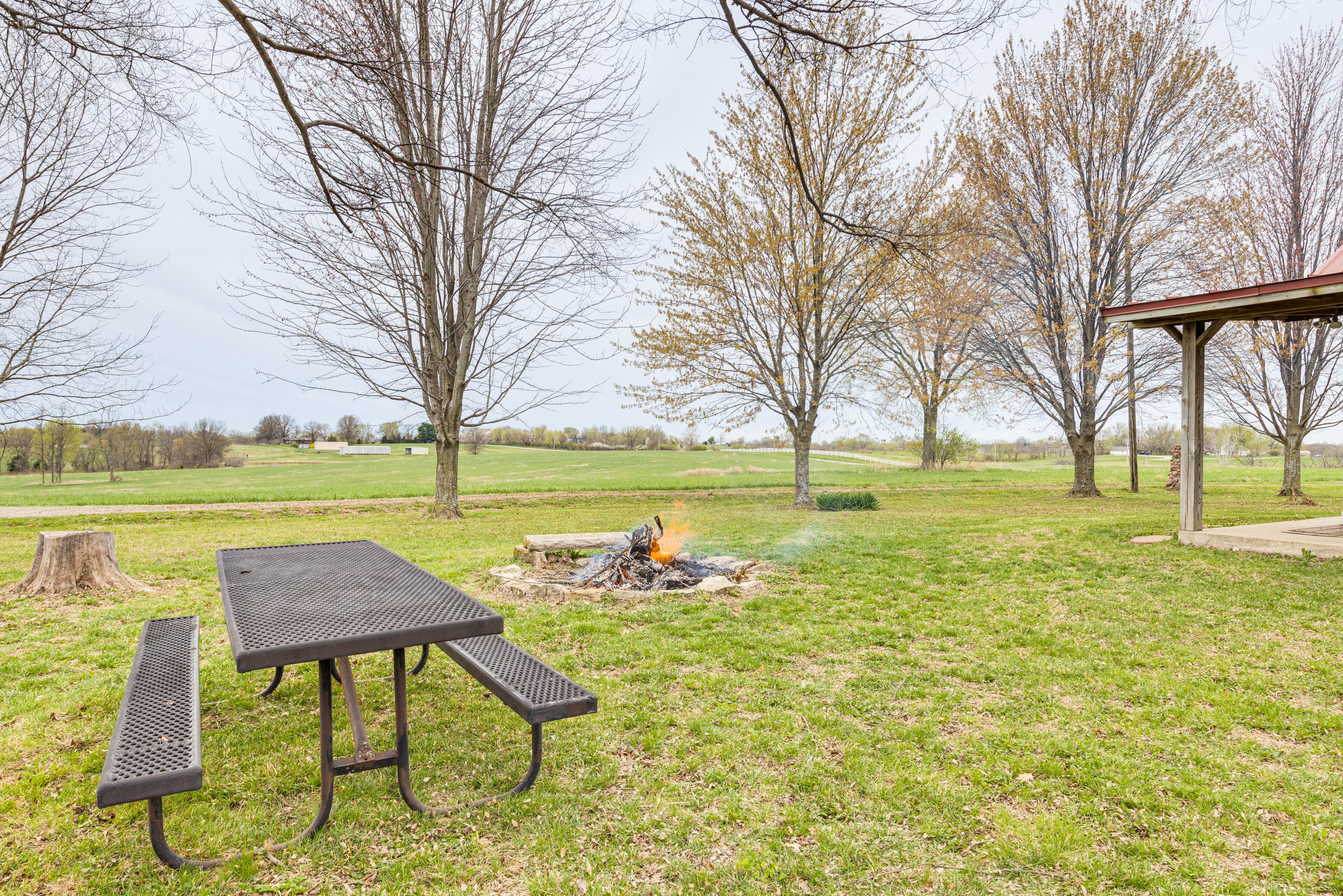 Yard | Fire Pit | Picnic Table | 7 Acres of Land