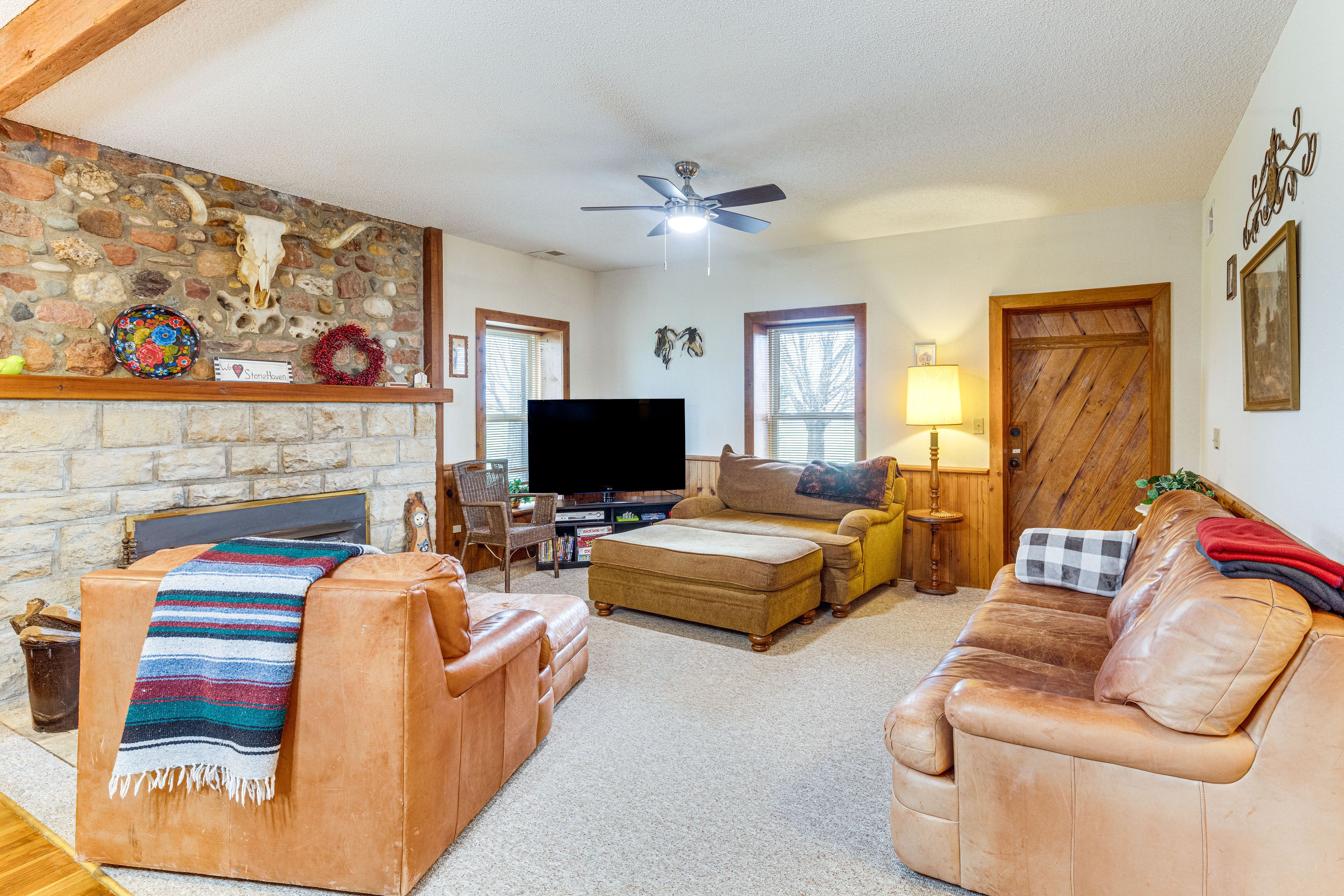 Living Room | 1st Floor | Wood-Burning Stove