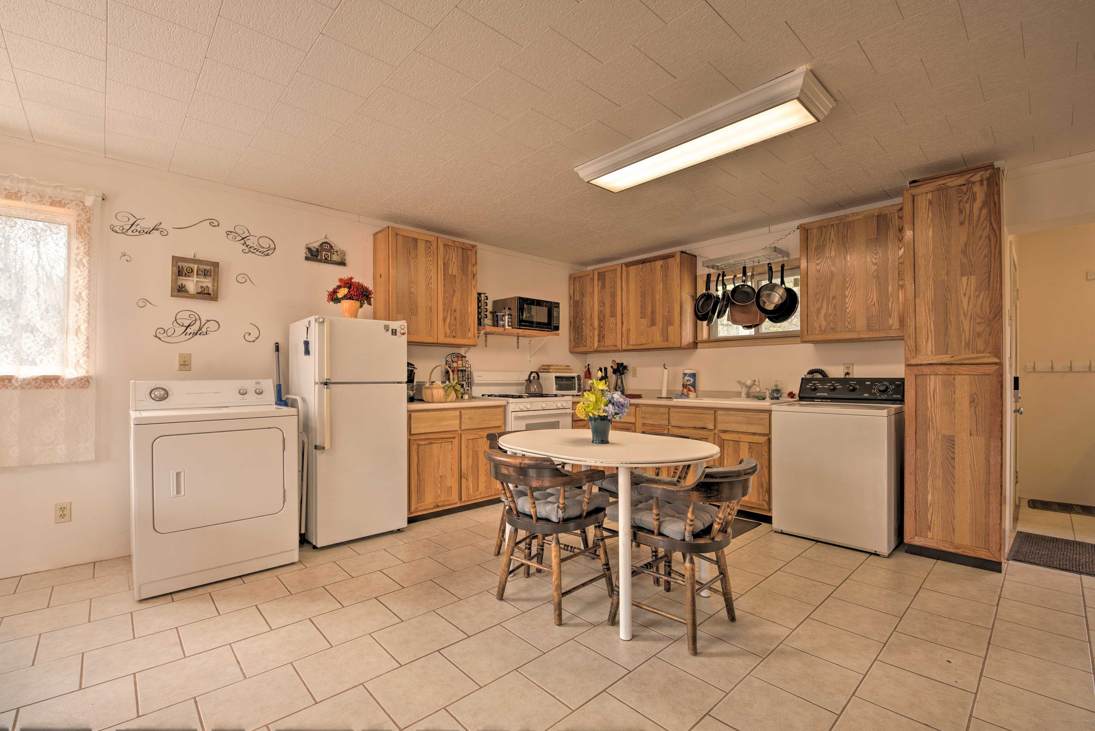 Well-Equipped Kitchen | 1st Floor | Cooking Basics & Spices